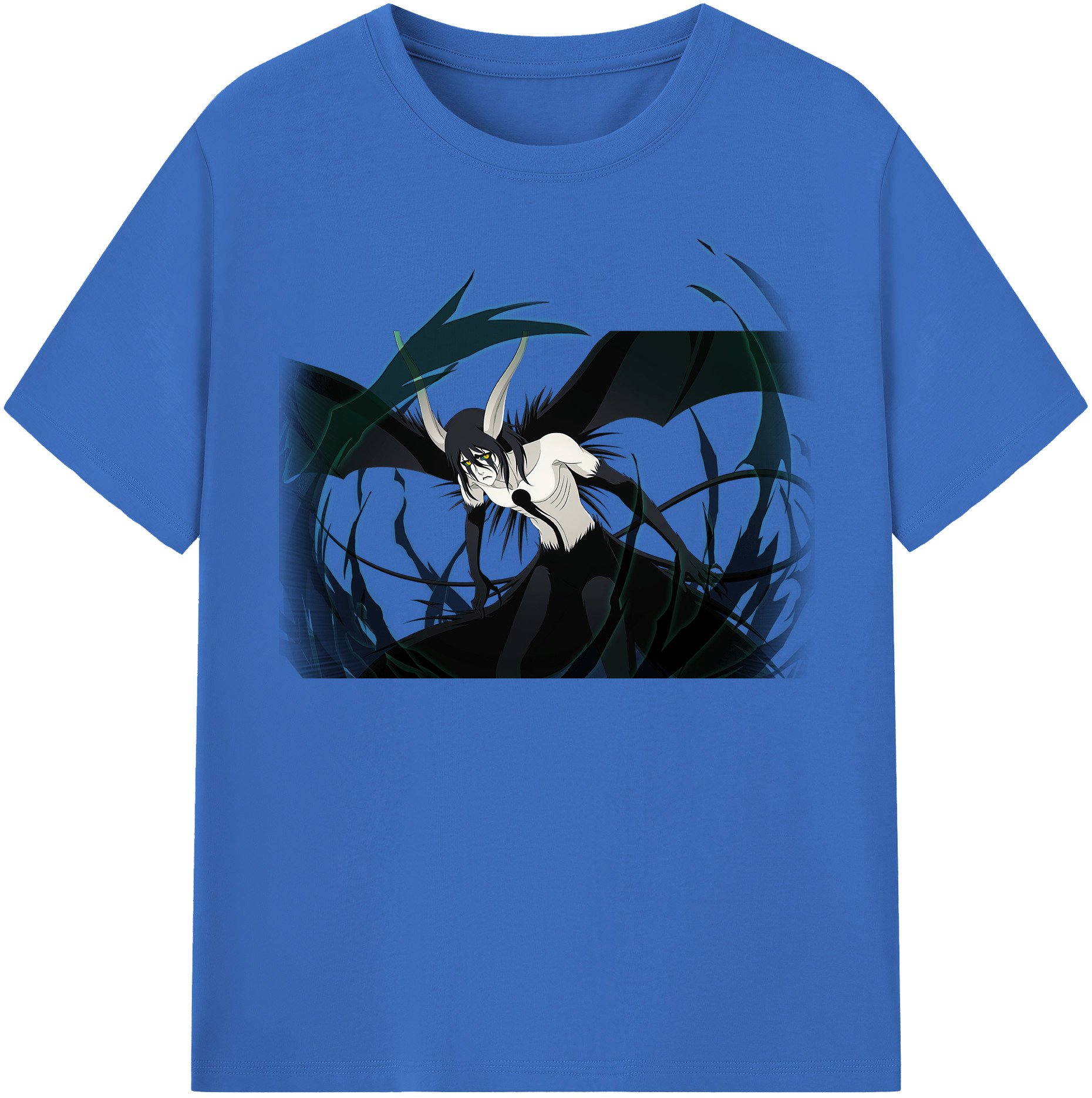 （画像用） ブリーチ ウルキオラ·シファー BLEACH Ulquiorra cifer 綿100％半袖Tシャツ（フロントプリント）