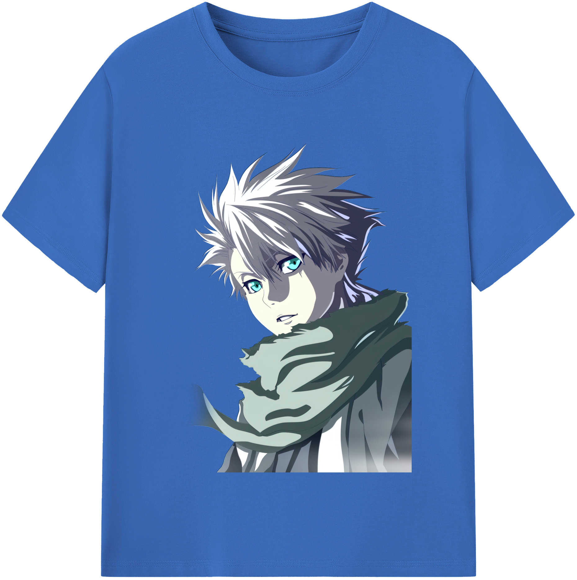 （画像用） ブリーチ 日番谷冬獅郎（ひつがや とうしろう） BLEACH Hitsugaya Toushirou 綿100％半袖Tシャツ（フロントプリント）