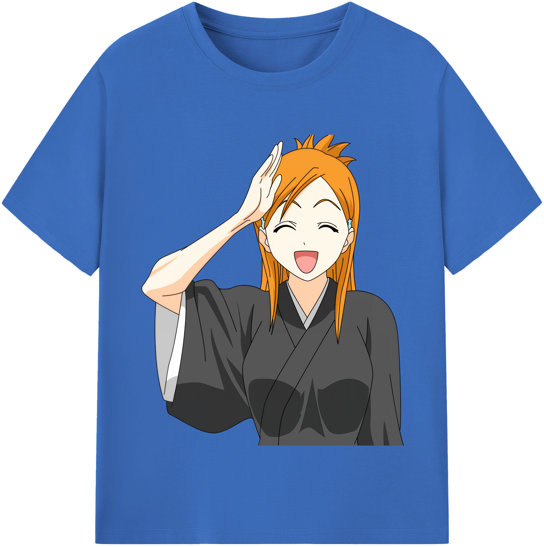 （画像用） ブリーチ 井上織姫（いのうえおりひめ） BLEACH Inoue Orihime 綿100％半袖Tシャツ（フロントプリント）