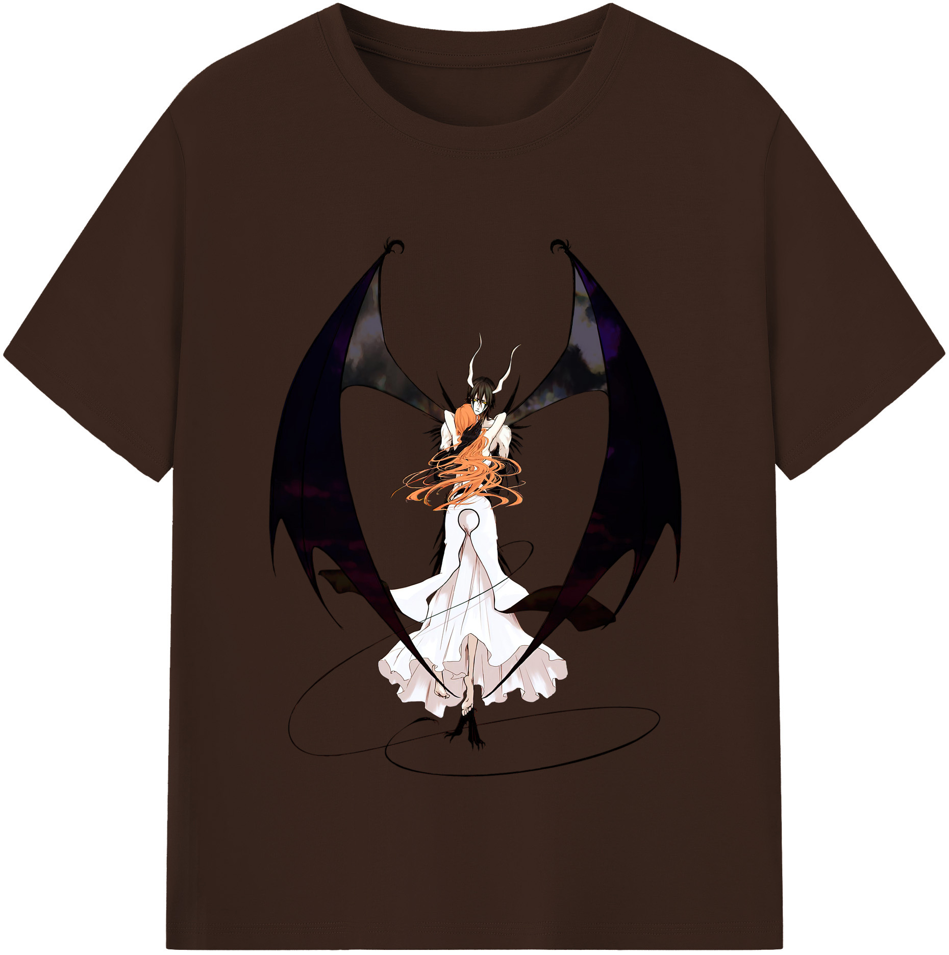 （画像用） ブリーチ ウルキオラ·シファー BLEACH Ulquiorra cifer 綿100％半袖Tシャツ（フロントプリント）
