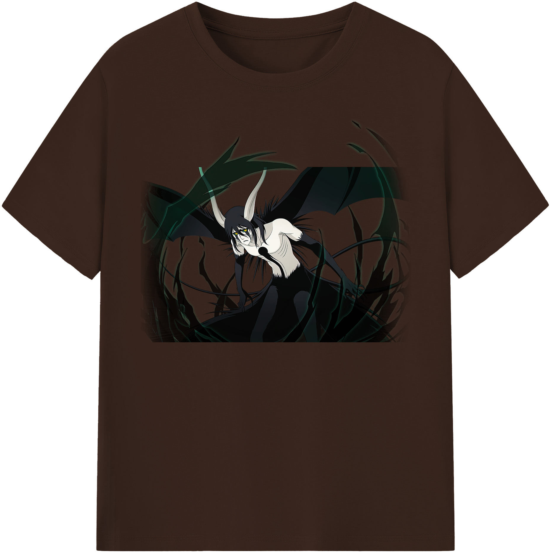 （画像用） ブリーチ ウルキオラ·シファー BLEACH Ulquiorra cifer 綿100％半袖Tシャツ（フロントプリント）