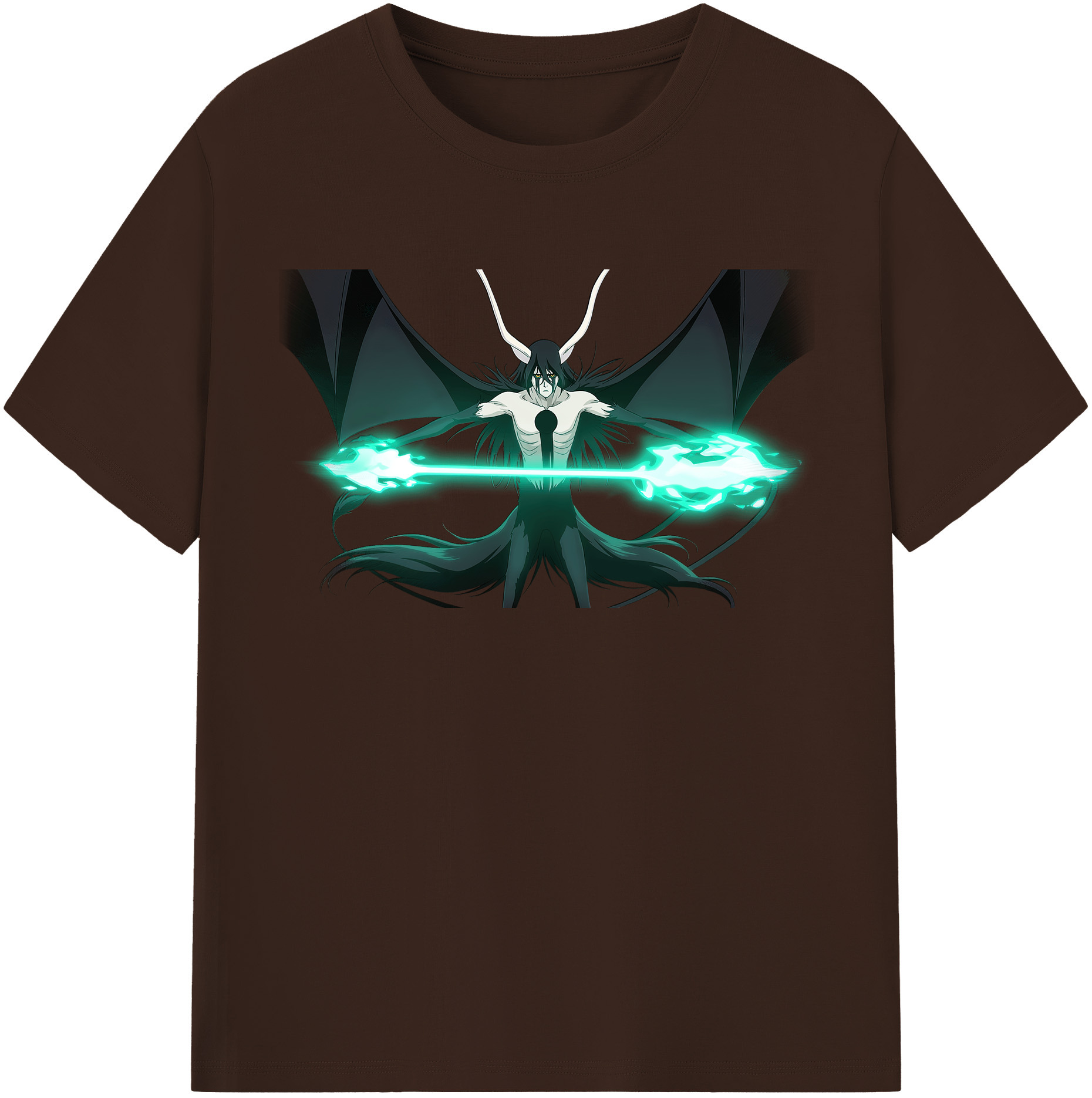 （画像用） ブリーチ ウルキオラ·シファー BLEACH Ulquiorra cifer 綿100％半袖Tシャツ（フロントプリント）