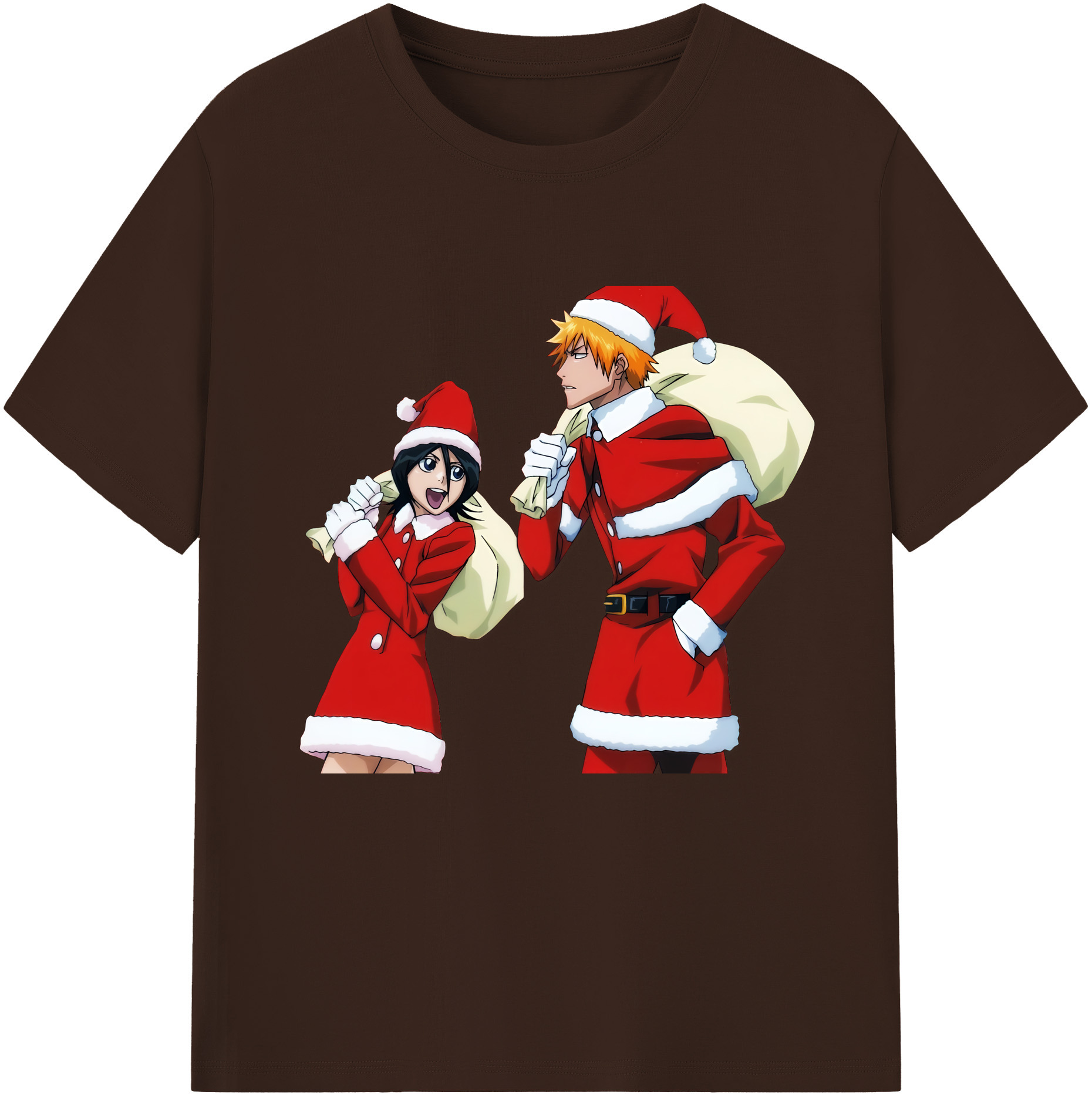 （画像用） ブリーチ 朽木ルキア BLEACH Kuchiki Rukia 綿100％半袖Tシャツ（フロントプリント）