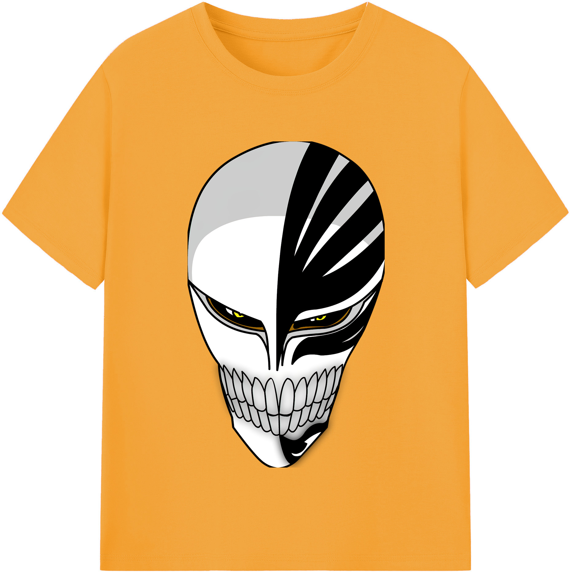 （画像用） ブリーチ 黒崎一護（くろさき いちご）BLEACH Kurosaki Ichigo 綿100％半袖Tシャツ（フロントプリント）