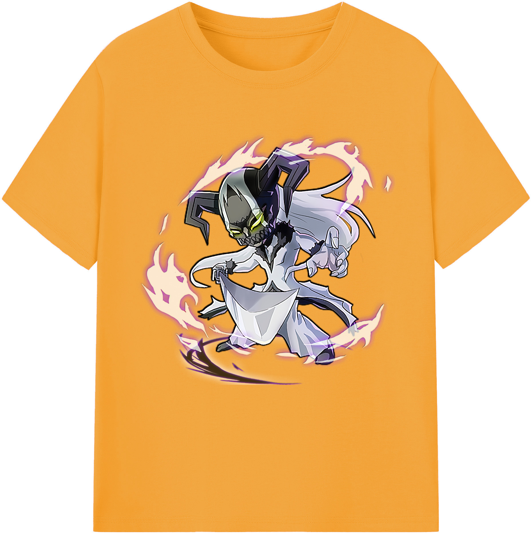 （画像用） ブリーチ 黒崎一護（くろさき いちご）BLEACH Kurosaki Ichigo 綿100％半袖Tシャツ（フロントプリント）
