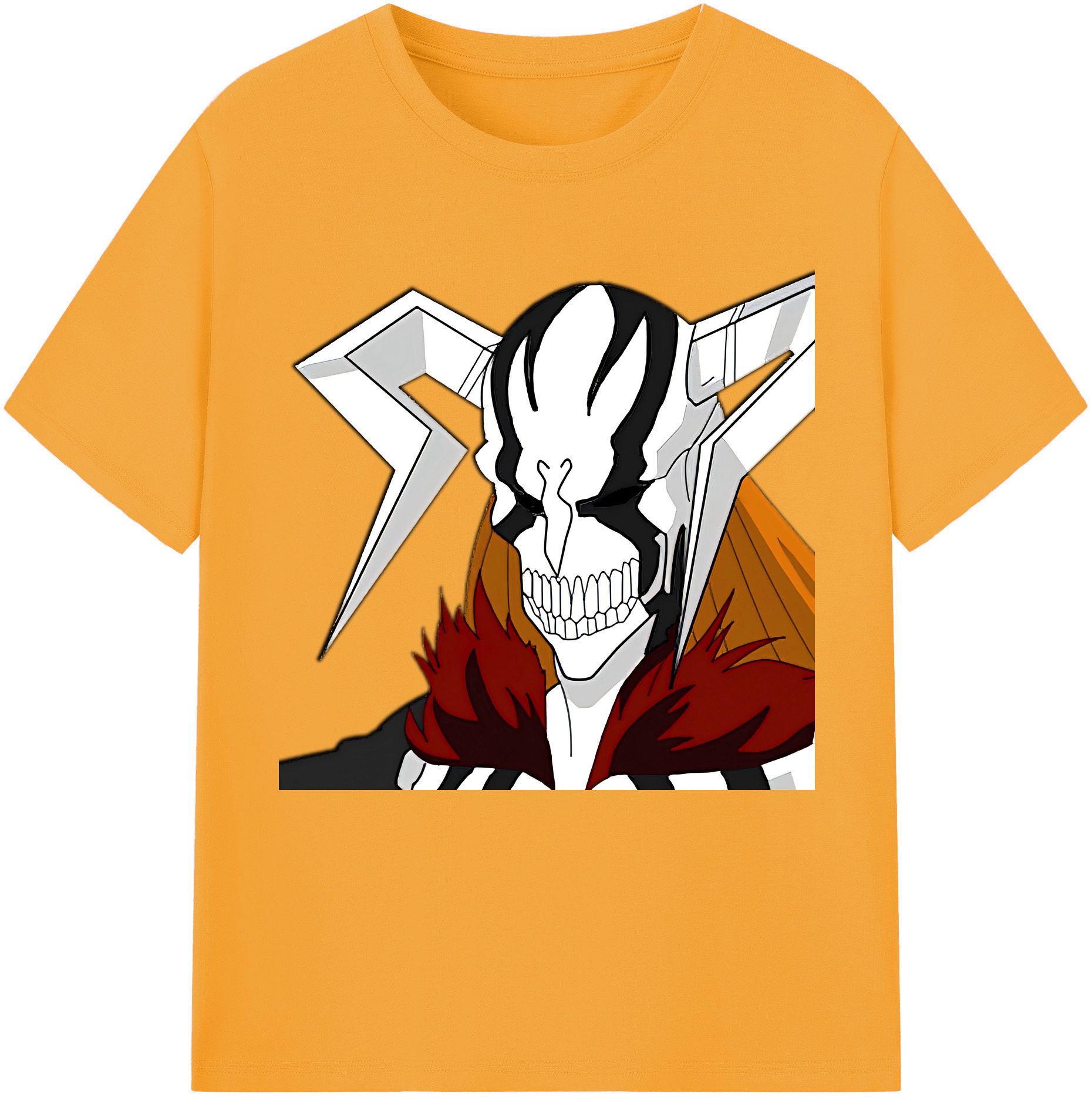 （画像用） ブリーチ 黒崎一護（くろさき いちご）BLEACH Kurosaki Ichigo 綿100％半袖Tシャツ（フロントプリント）