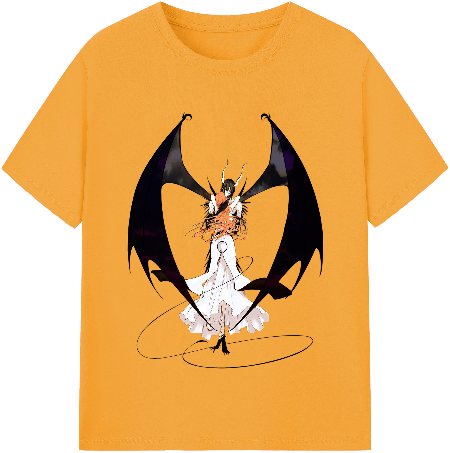 （画像用） ブリーチ ウルキオラ·シファー BLEACH Ulquiorra cifer 綿100％半袖Tシャツ（フロントプリント）