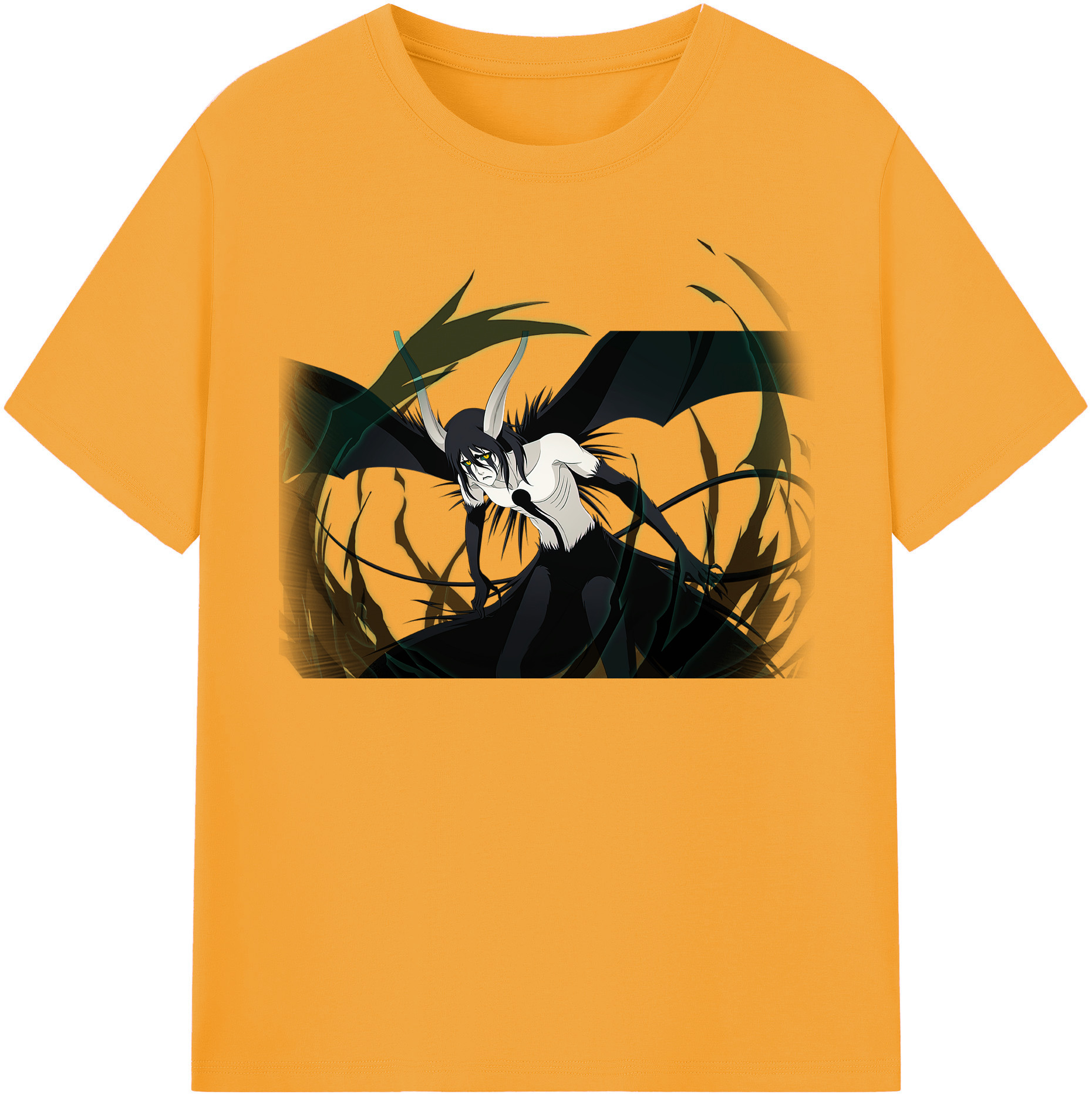 （画像用） ブリーチ ウルキオラ·シファー BLEACH Ulquiorra cifer 綿100％半袖Tシャツ（フロントプリント）
