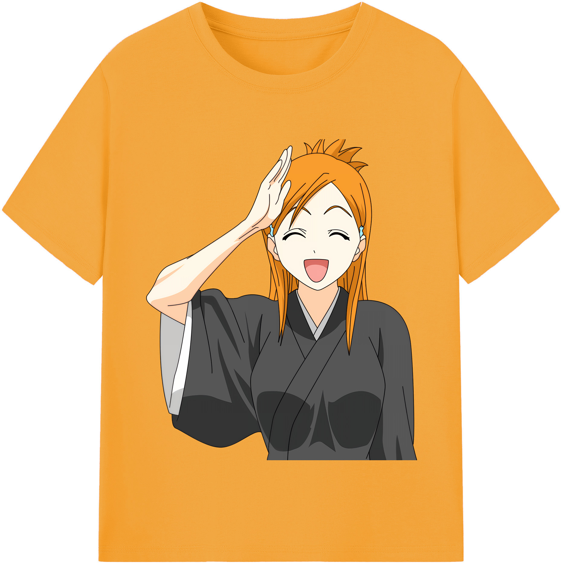 （画像用） ブリーチ 井上織姫（いのうえおりひめ） BLEACH Inoue Orihime 綿100％半袖Tシャツ（フロントプリント）