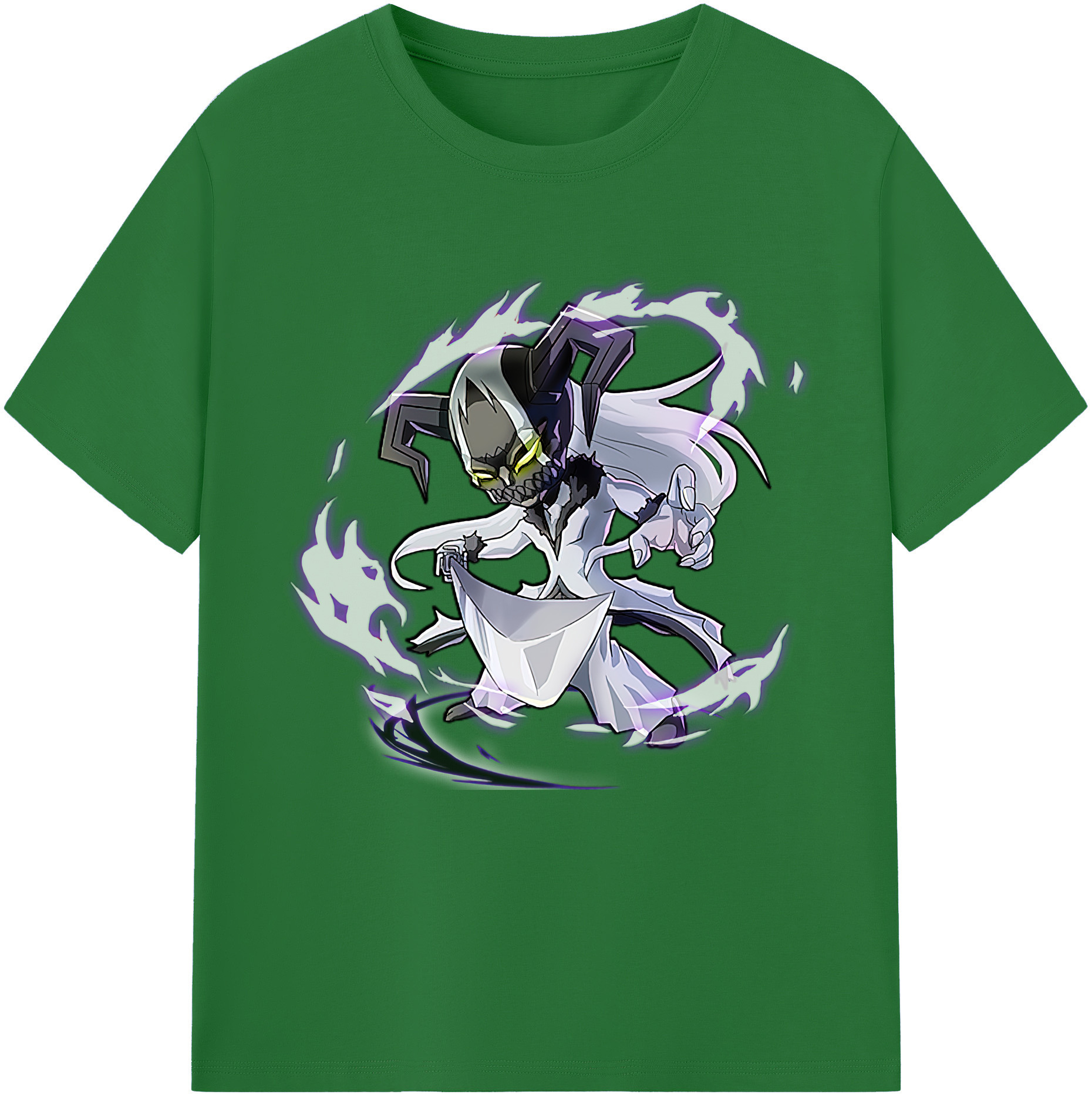 （画像用） ブリーチ 黒崎一護（くろさき いちご）BLEACH Kurosaki Ichigo 綿100％半袖Tシャツ（フロントプリント）