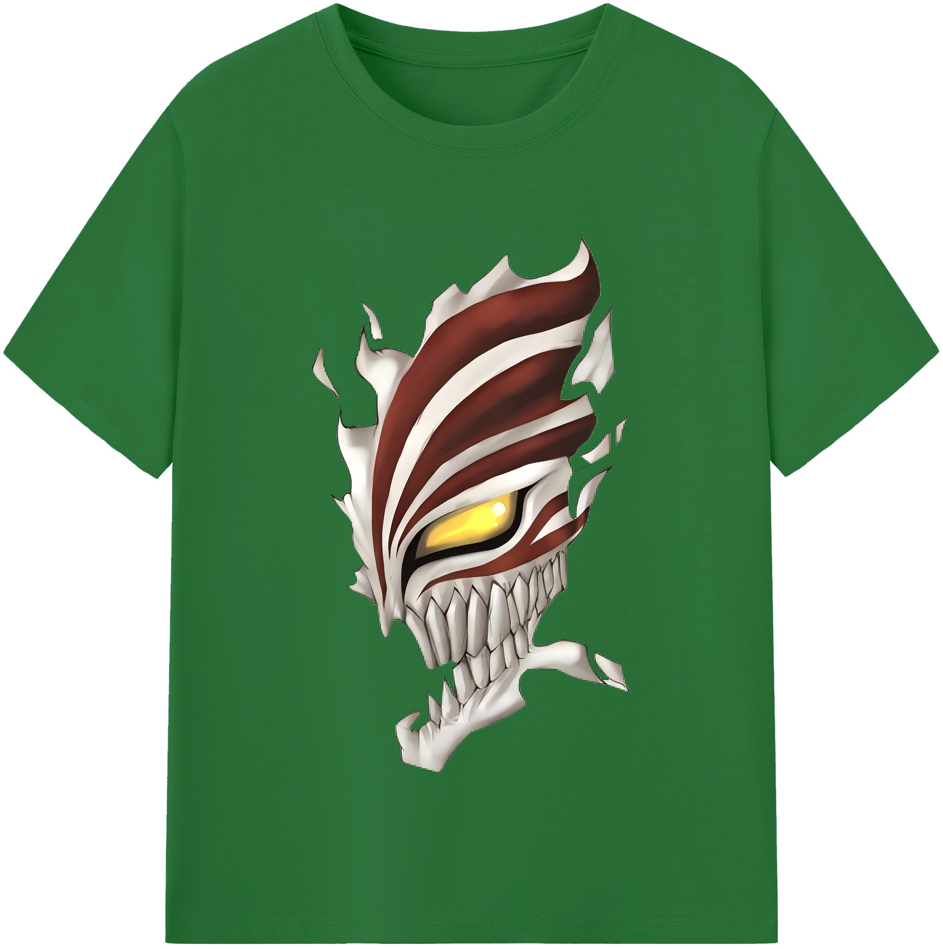 （画像用） ブリーチ 黒崎一護（くろさき いちご）BLEACH Kurosaki Ichigo 綿100％半袖Tシャツ（フロントプリント）