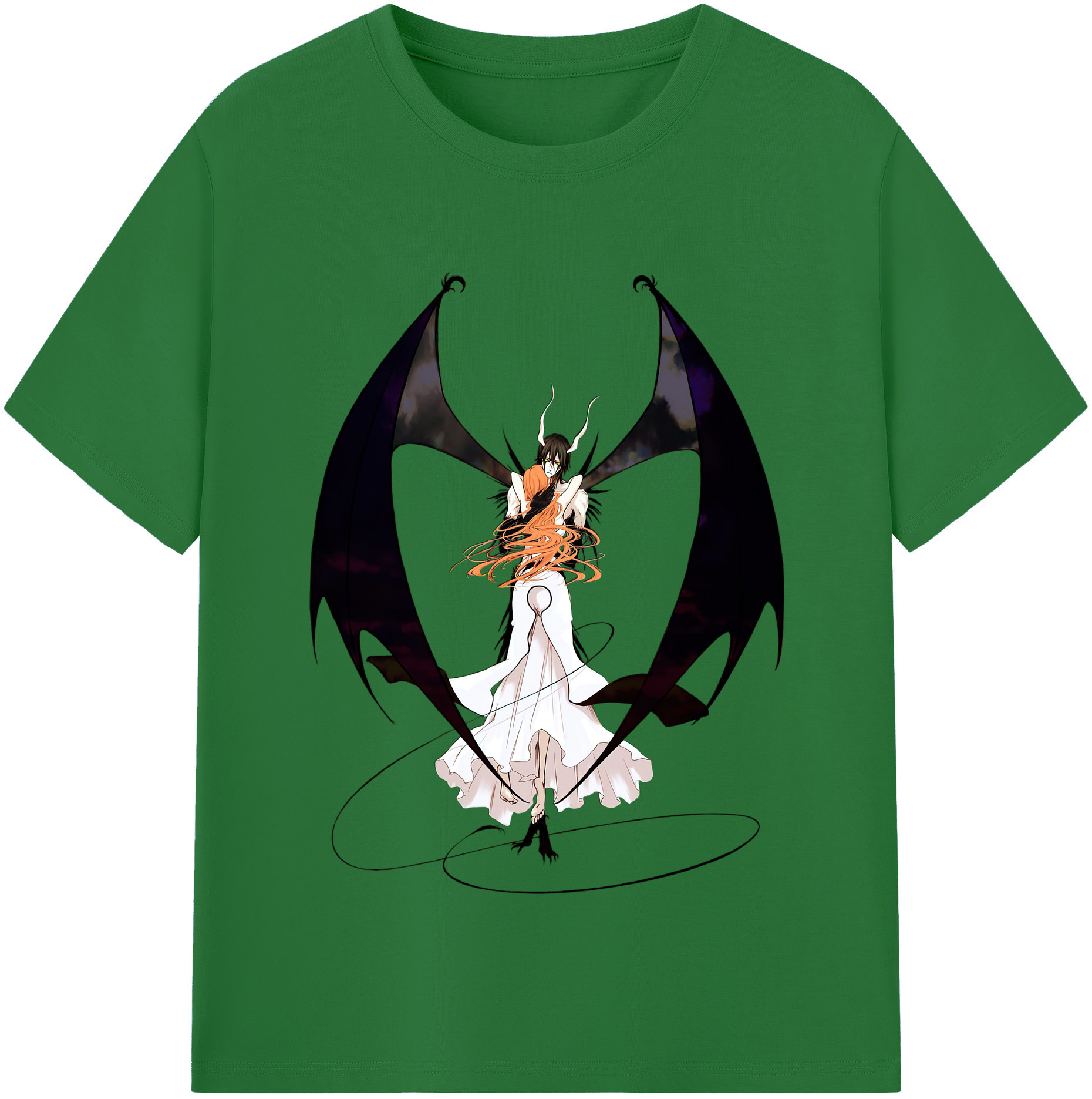 （画像用） ブリーチ ウルキオラ·シファー BLEACH Ulquiorra cifer 綿100％半袖Tシャツ（フロントプリント）