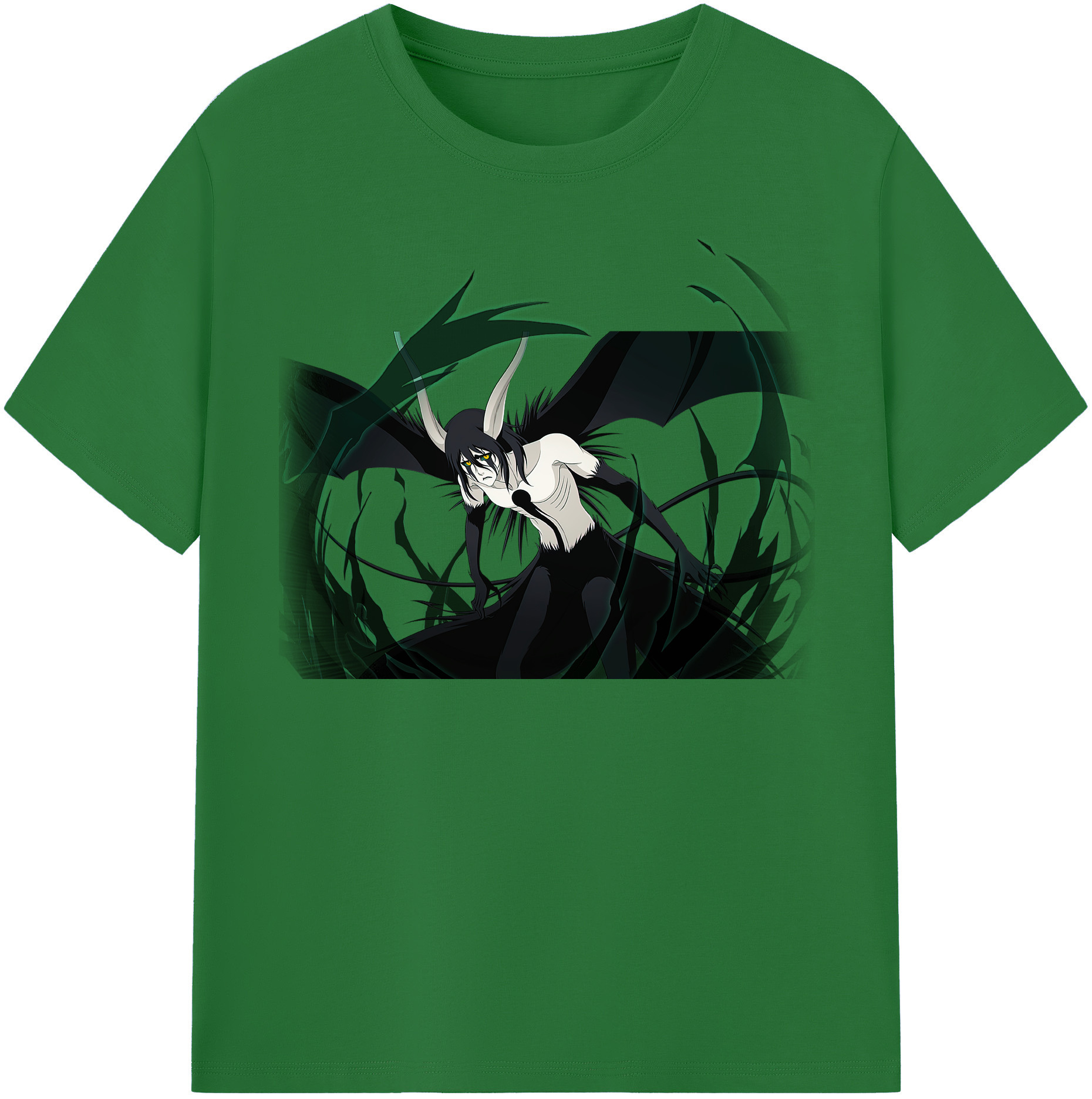 （画像用） ブリーチ ウルキオラ·シファー BLEACH Ulquiorra cifer 綿100％半袖Tシャツ（フロントプリント）