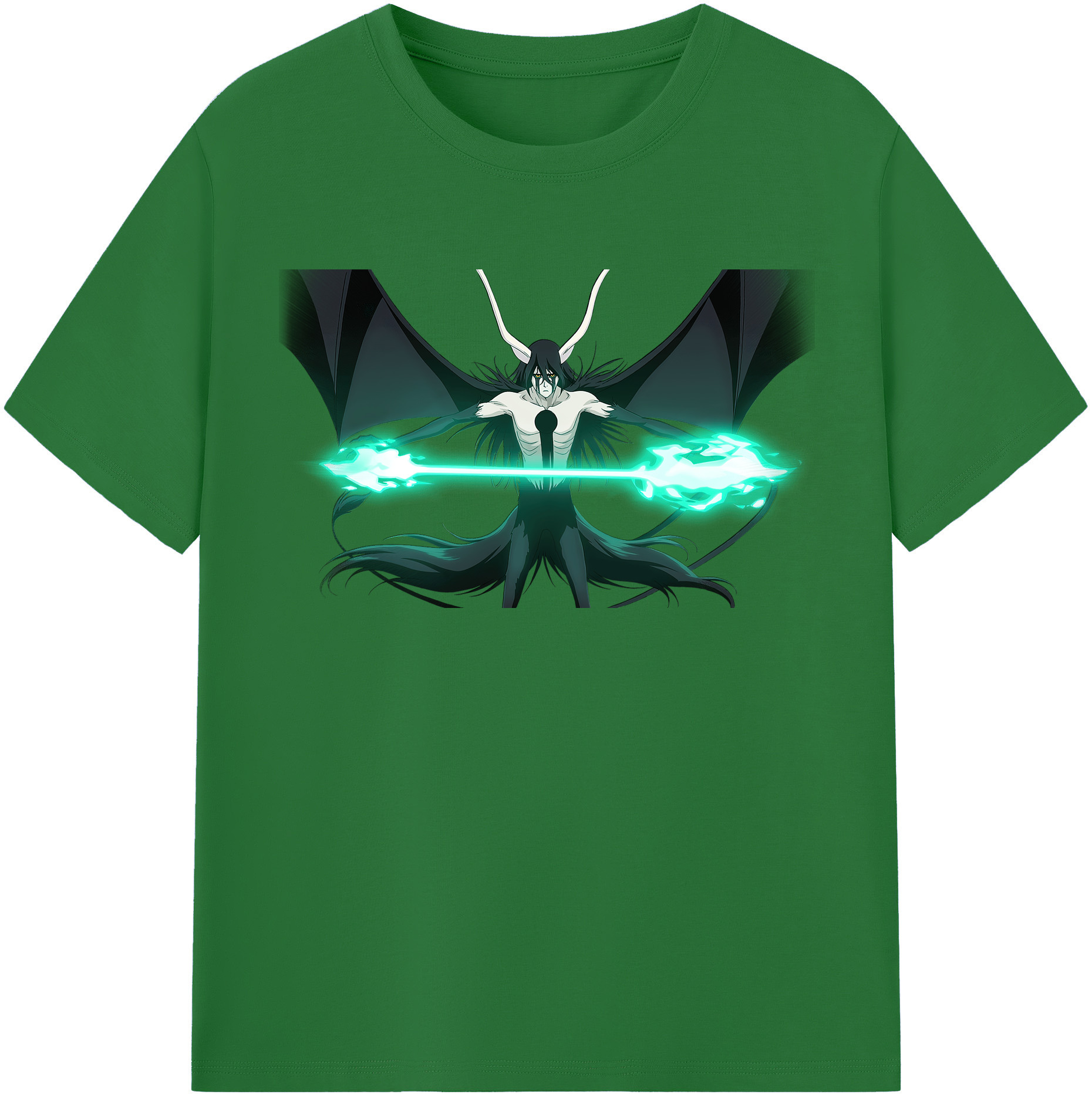 （画像用） ブリーチ ウルキオラ·シファー BLEACH Ulquiorra cifer 綿100％半袖Tシャツ（フロントプリント）