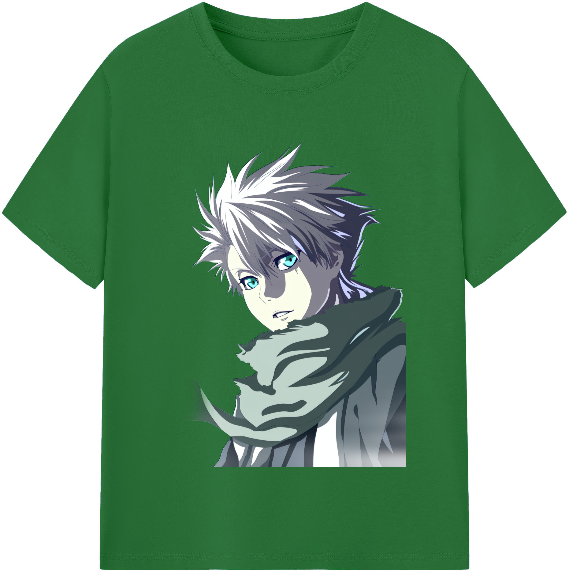 （画像用） ブリーチ 日番谷冬獅郎（ひつがや とうしろう） BLEACH Hitsugaya Toushirou 綿100％半袖Tシャツ（フロントプリント）