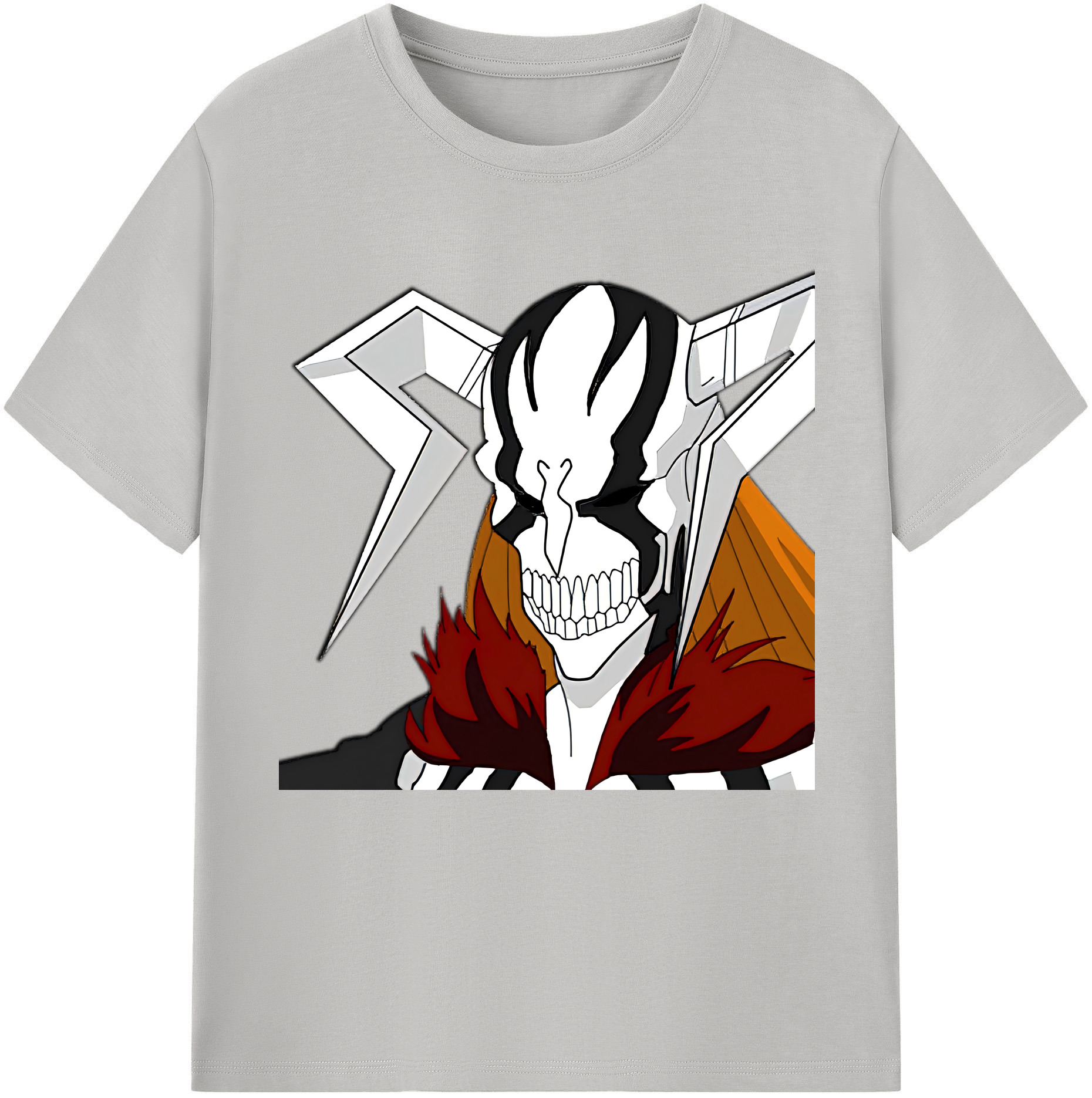 （画像用） ブリーチ 黒崎一護（くろさき いちご）BLEACH Kurosaki Ichigo 綿100％半袖Tシャツ（フロントプリント）