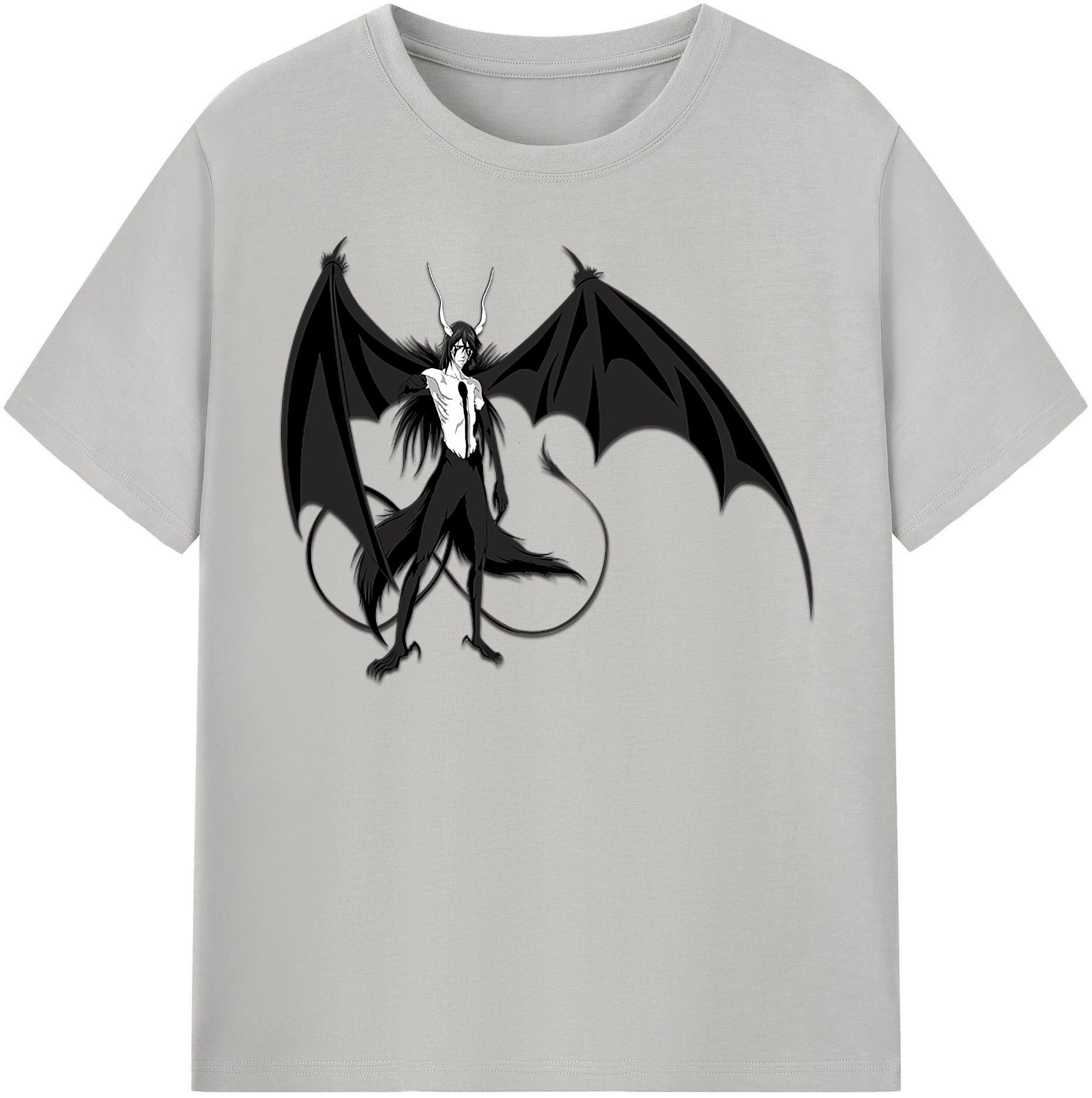 （画像用） ブリーチ ウルキオラ·シファー BLEACH Ulquiorra cifer 綿100％半袖Tシャツ（フロントプリント）