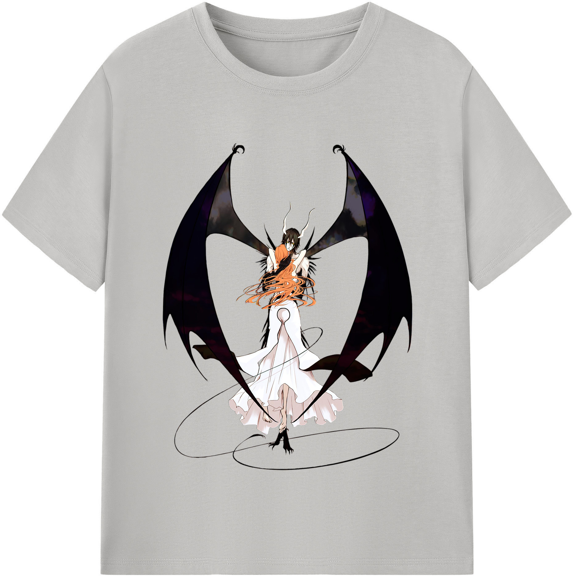 （画像用） ブリーチ ウルキオラ·シファー BLEACH Ulquiorra cifer 綿100％半袖Tシャツ（フロントプリント）