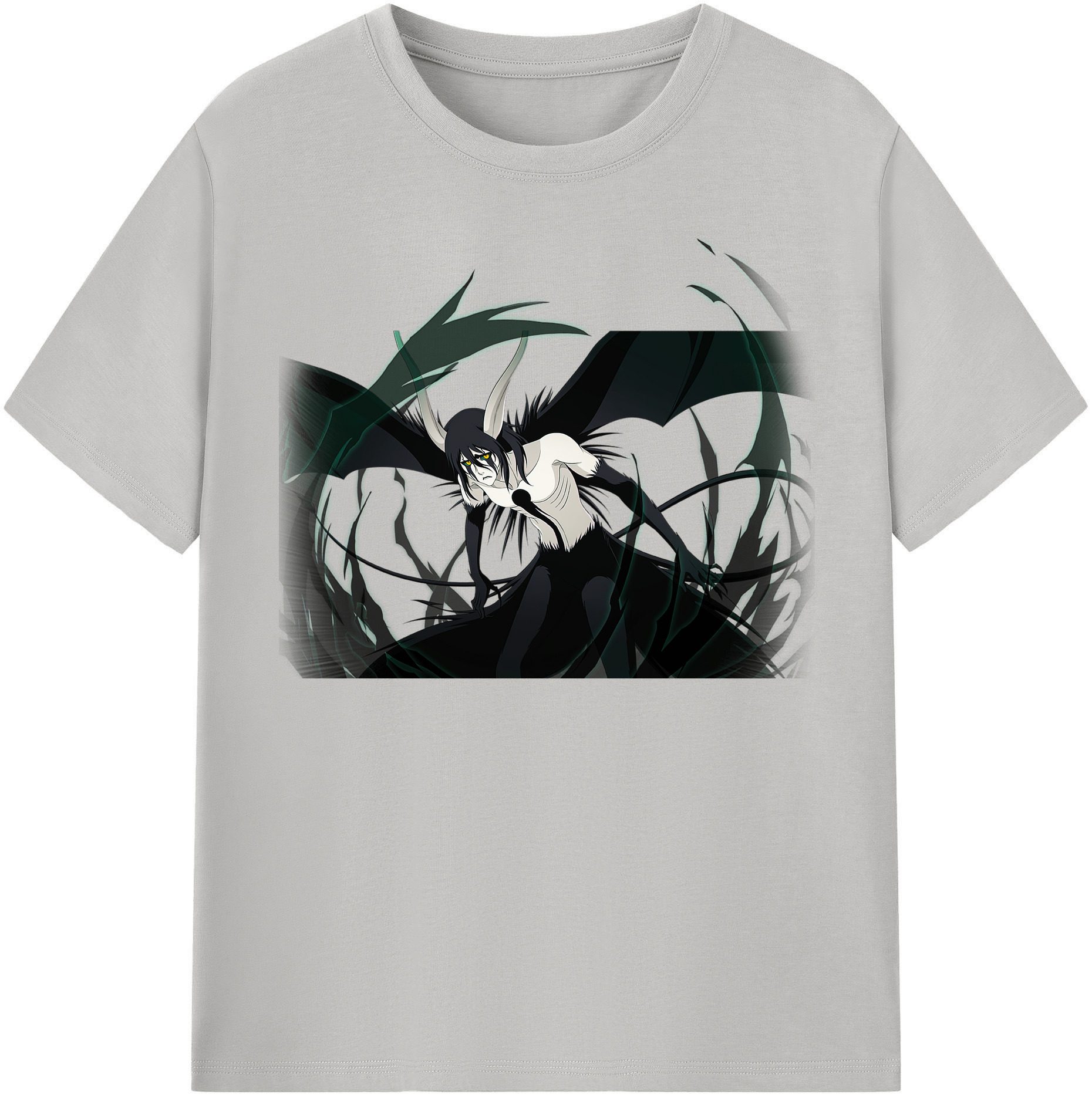 （画像用） ブリーチ ウルキオラ·シファー BLEACH Ulquiorra cifer 綿100％半袖Tシャツ（フロントプリント）