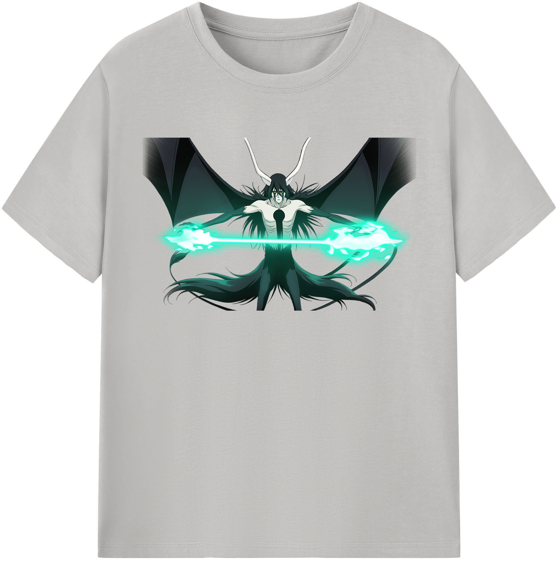 （画像用） ブリーチ ウルキオラ·シファー BLEACH Ulquiorra cifer 綿100％半袖Tシャツ（フロントプリント）