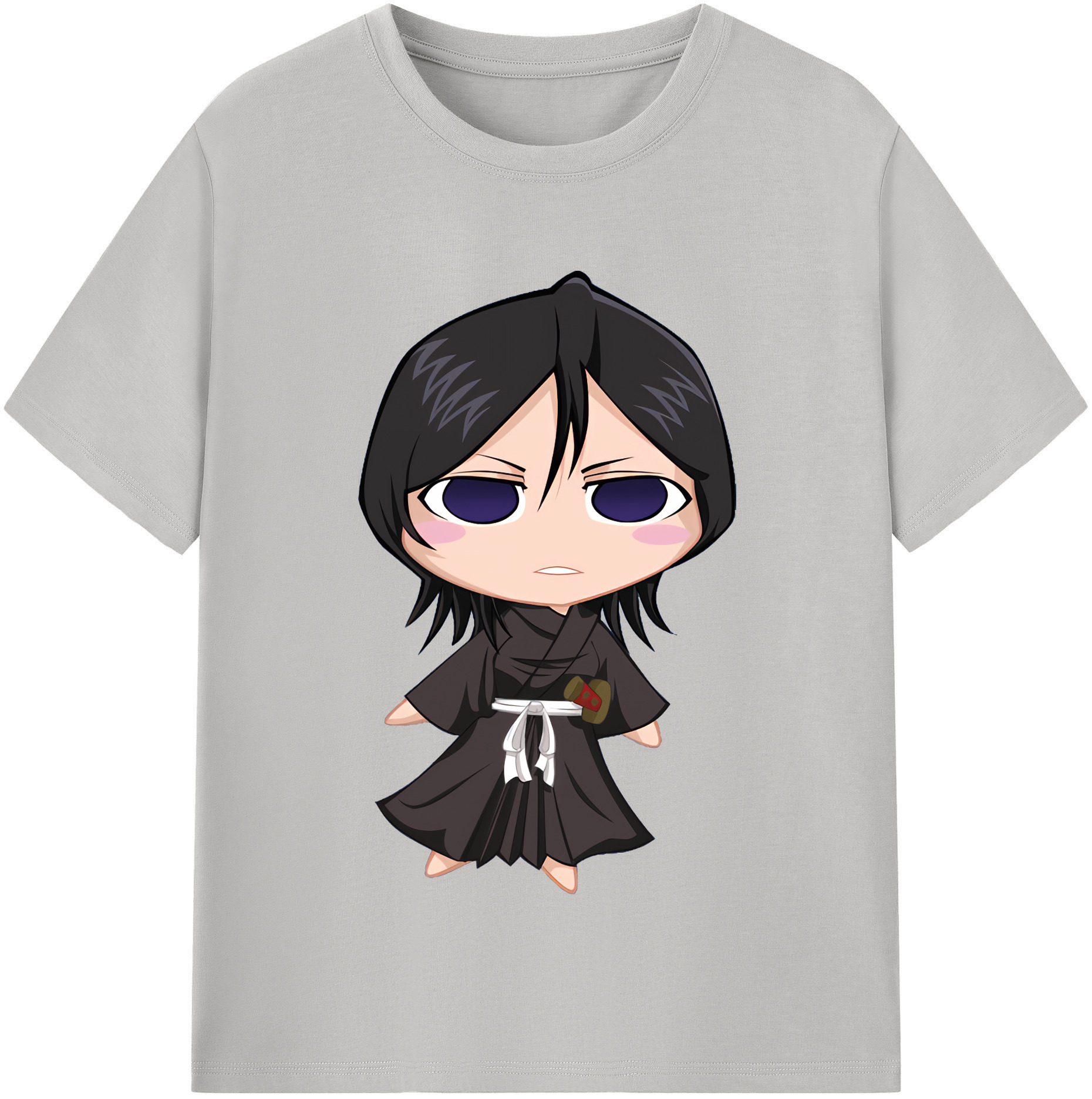 （画像用） ブリーチ 朽木ルキア BLEACH Kuchiki Rukia 綿100％半袖Tシャツ（フロントプリント）