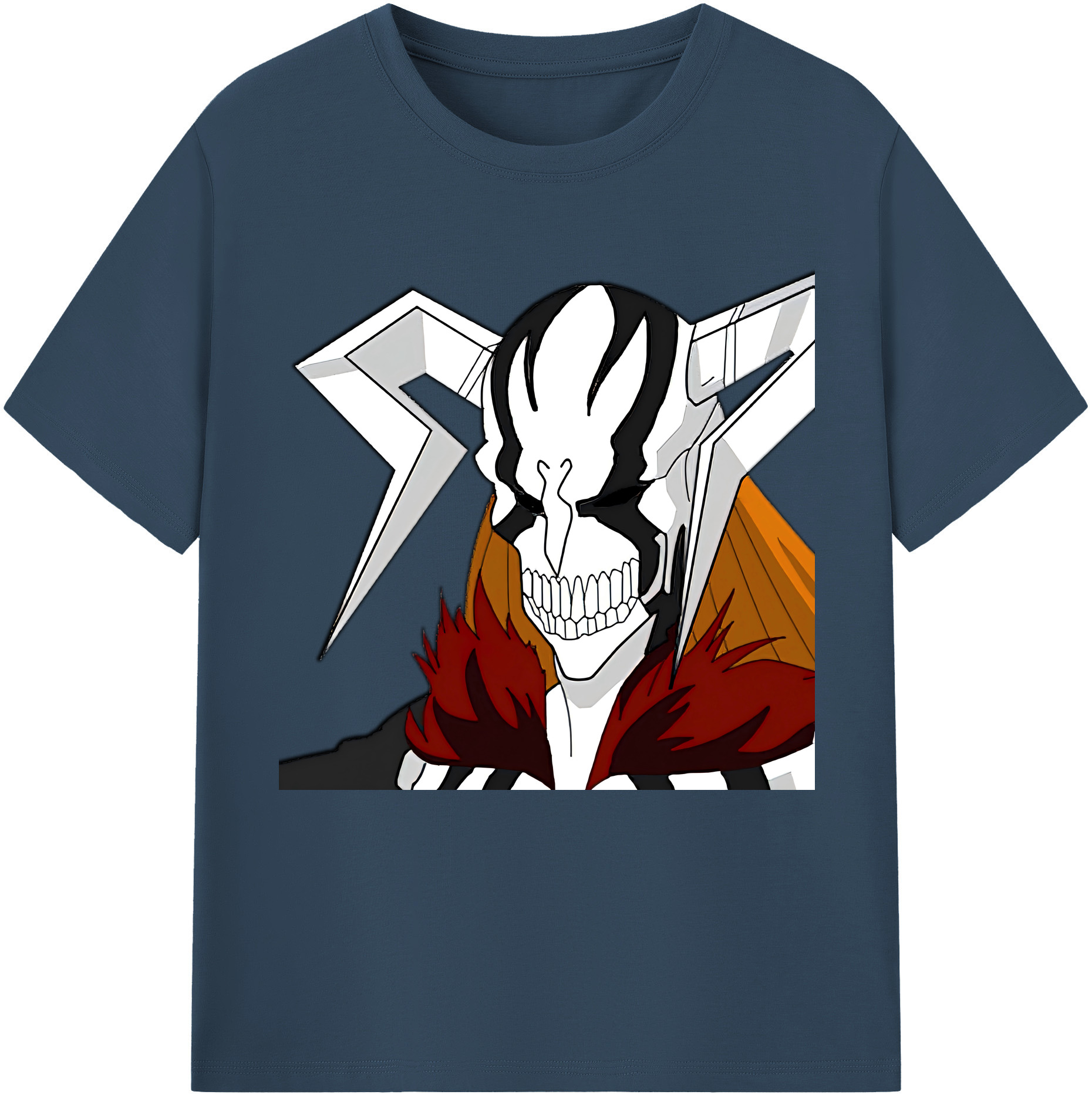 （画像用） ブリーチ 黒崎一護（くろさき いちご）BLEACH Kurosaki Ichigo 綿100％半袖Tシャツ（フロントプリント）