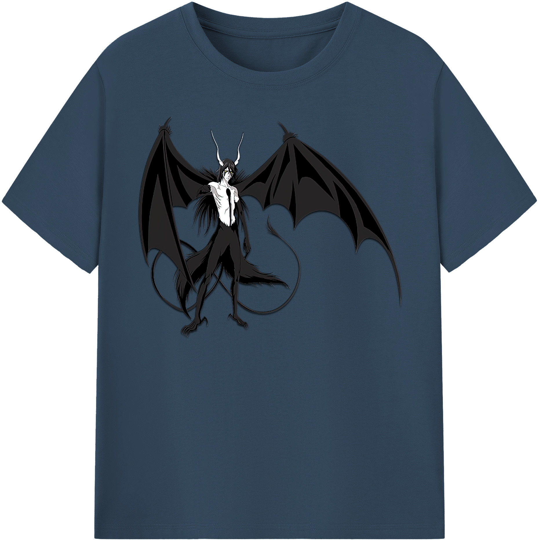 （画像用） ブリーチ ウルキオラ·シファー BLEACH Ulquiorra cifer 綿100％半袖Tシャツ（フロントプリント）