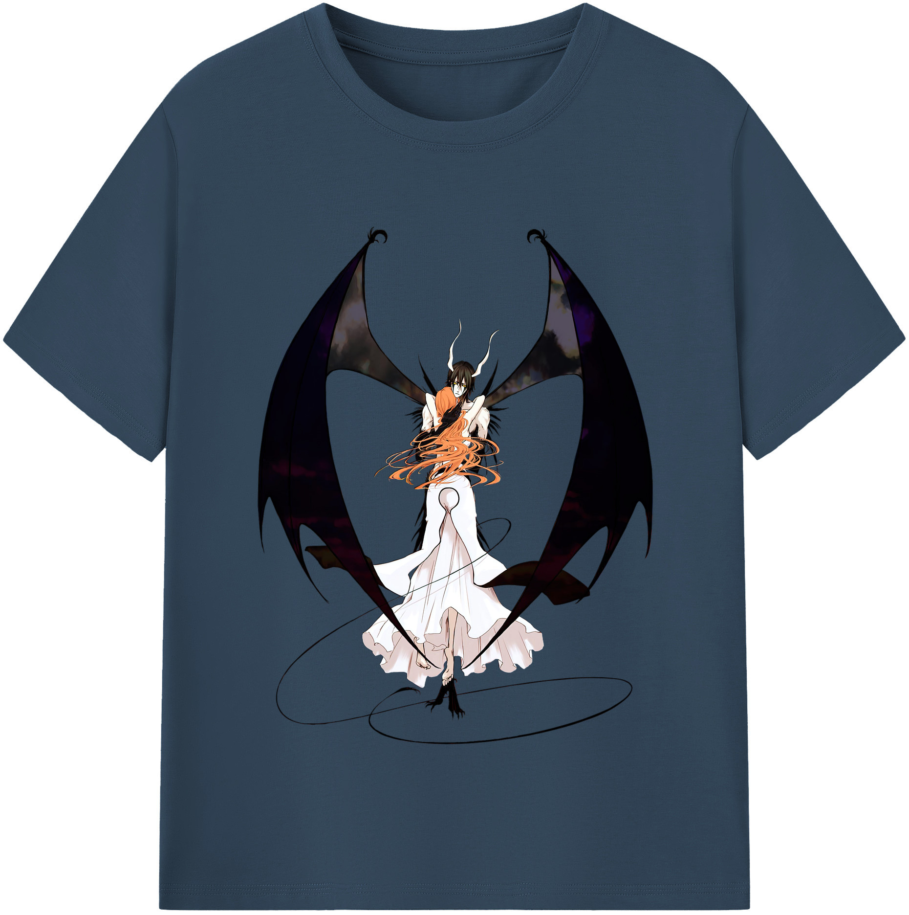 （画像用） ブリーチ ウルキオラ·シファー BLEACH Ulquiorra cifer 綿100％半袖Tシャツ（フロントプリント）
