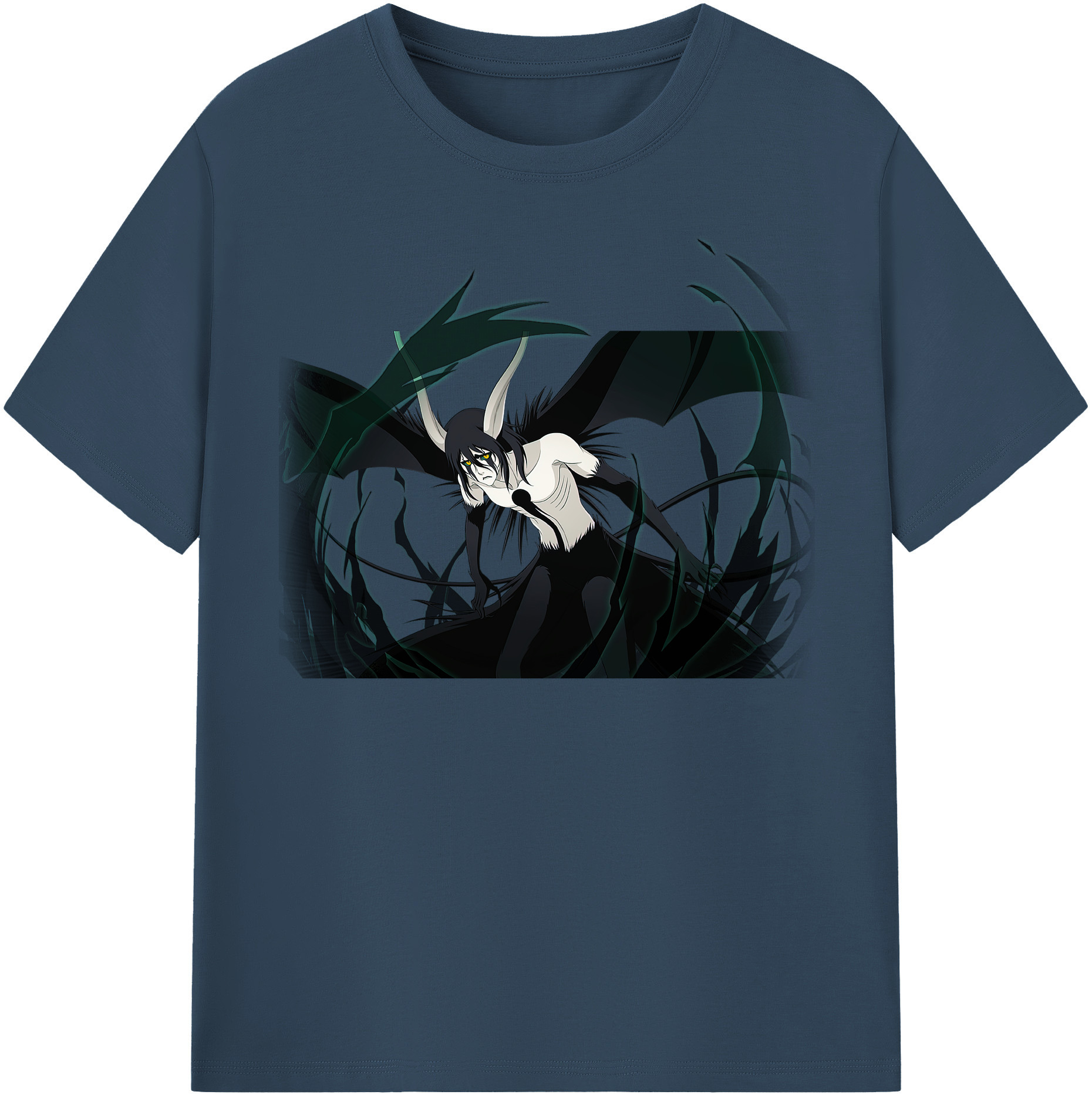 （画像用） ブリーチ ウルキオラ·シファー BLEACH Ulquiorra cifer 綿100％半袖Tシャツ（フロントプリント）