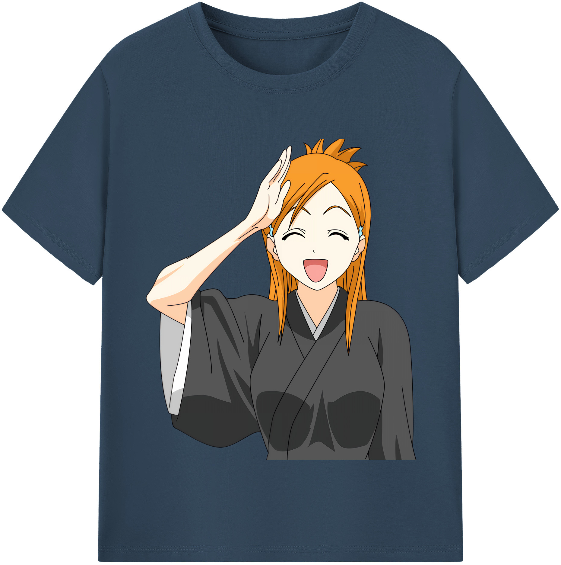 （画像用） ブリーチ 井上織姫（いのうえおりひめ） BLEACH Inoue Orihime 綿100％半袖Tシャツ（フロントプリント）