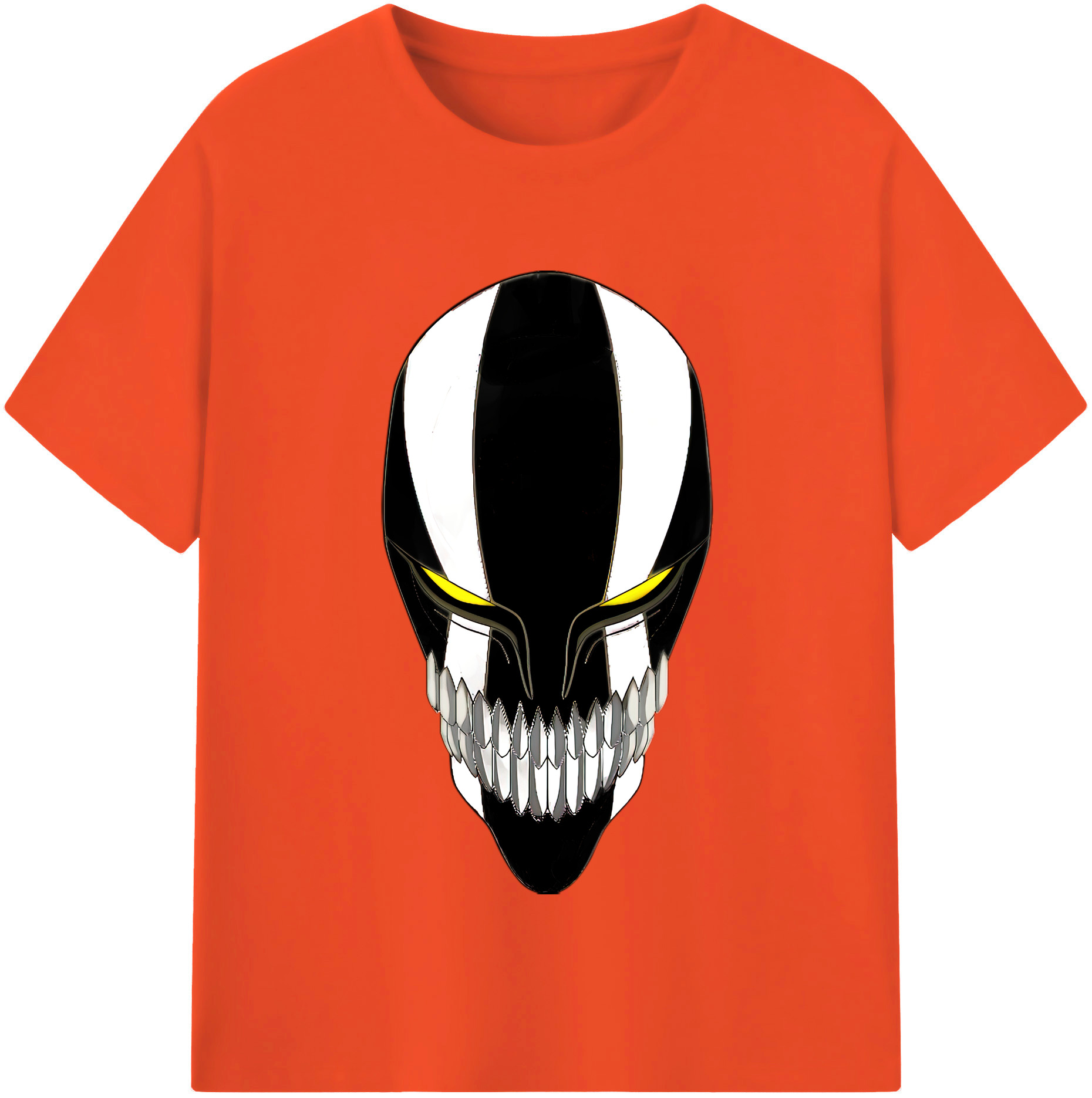 （画像用） ブリーチ 黒崎一護（くろさき いちご）BLEACH Kurosaki Ichigo 綿100％半袖Tシャツ（フロントプリント）