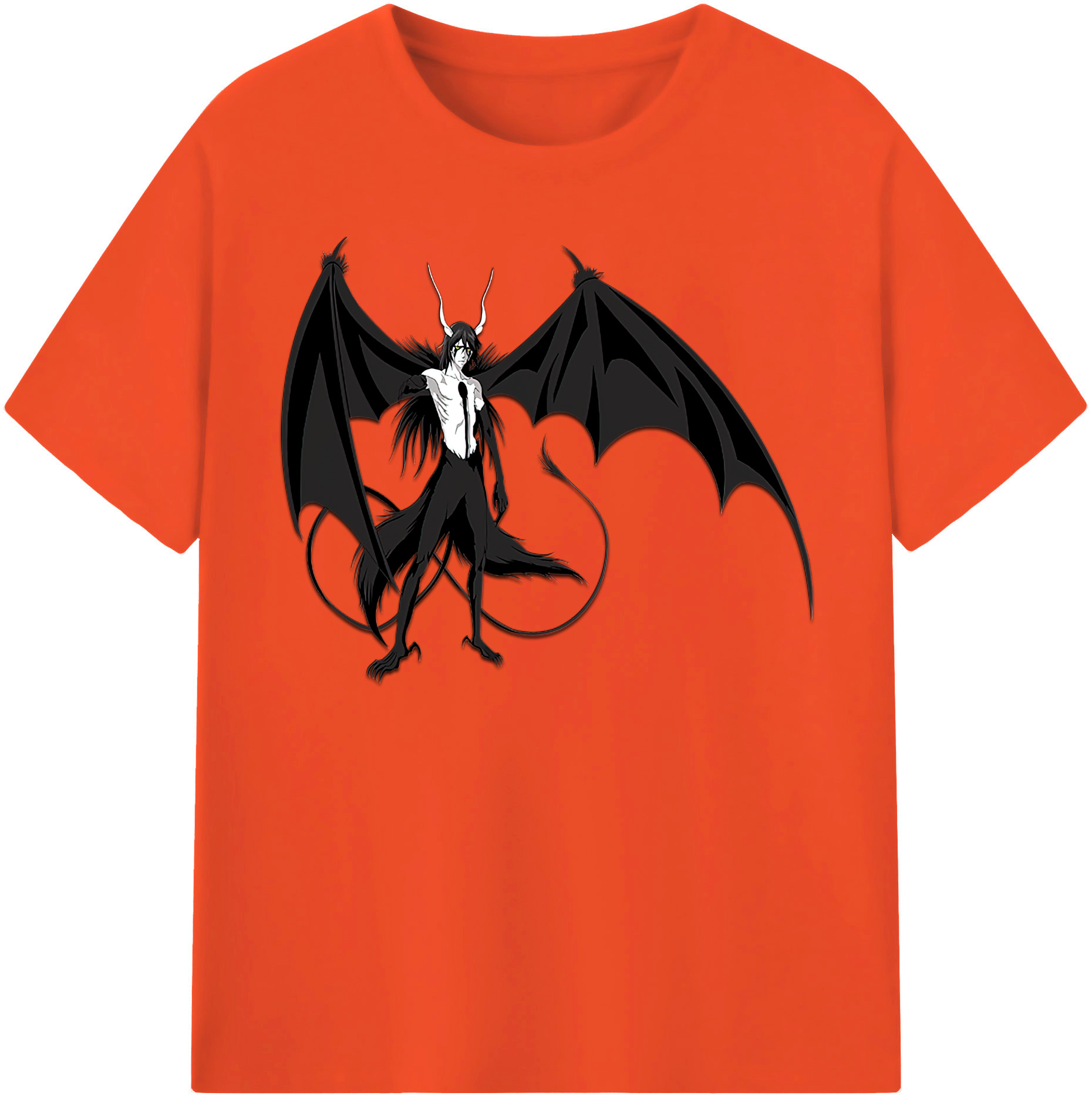 （画像用） ブリーチ ウルキオラ·シファー BLEACH Ulquiorra cifer 綿100％半袖Tシャツ（フロントプリント）
