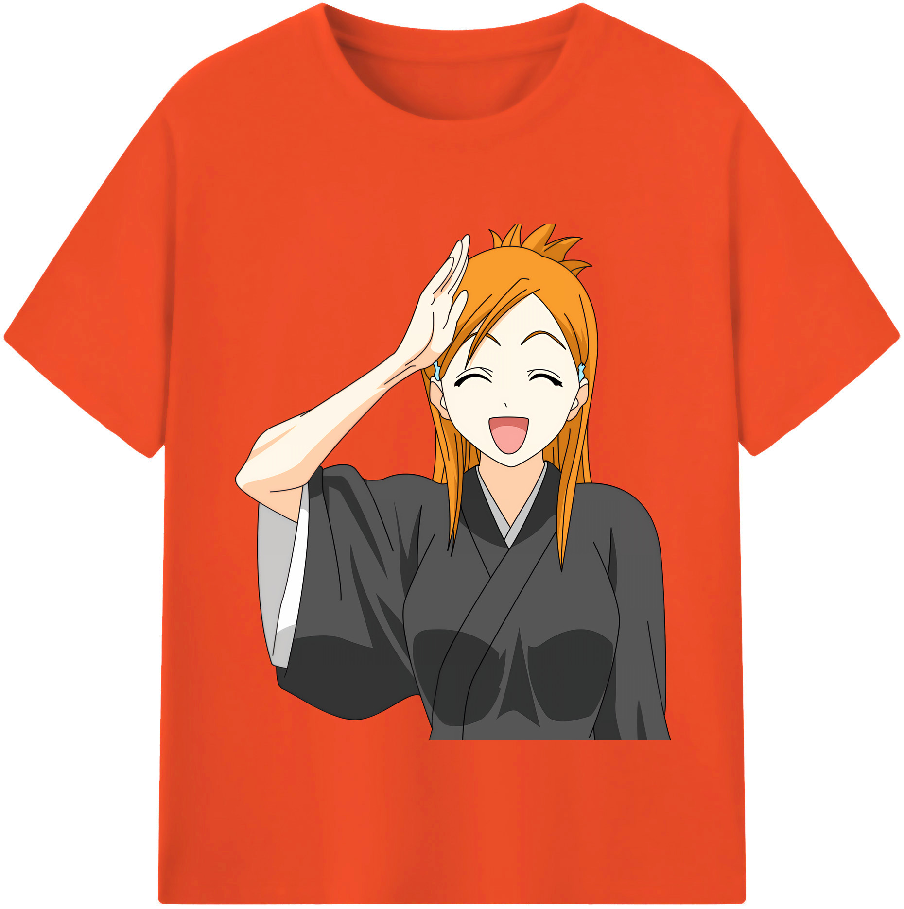 （画像用） ブリーチ 井上織姫（いのうえおりひめ） BLEACH Inoue Orihime 綿100％半袖Tシャツ（フロントプリント）
