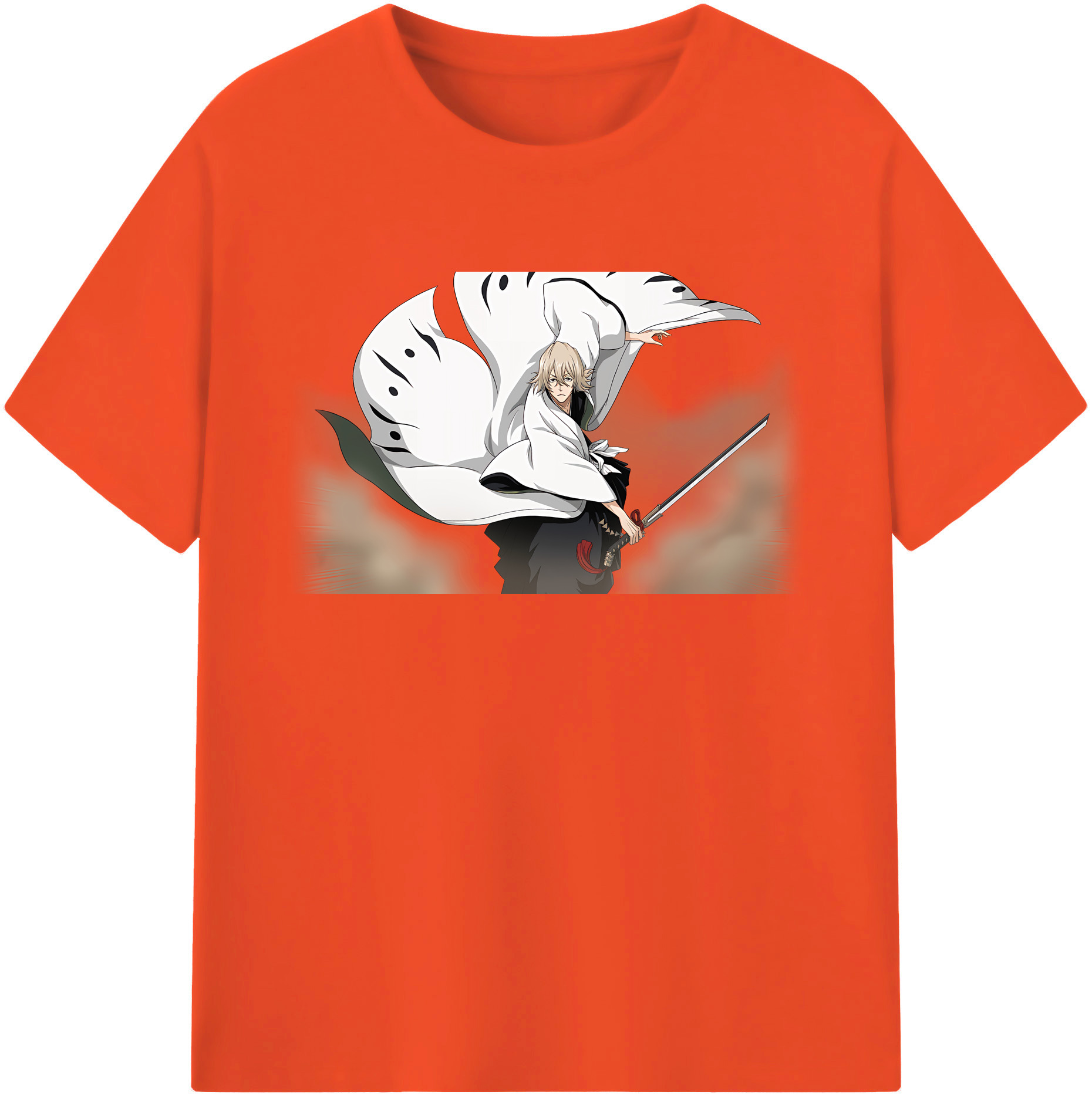 （画像用） "ブリーチ 浦原 喜助（うらはら きすけ） BLEACH Urahara Kisuke " 綿100％半袖Tシャツ（フロントプリント）