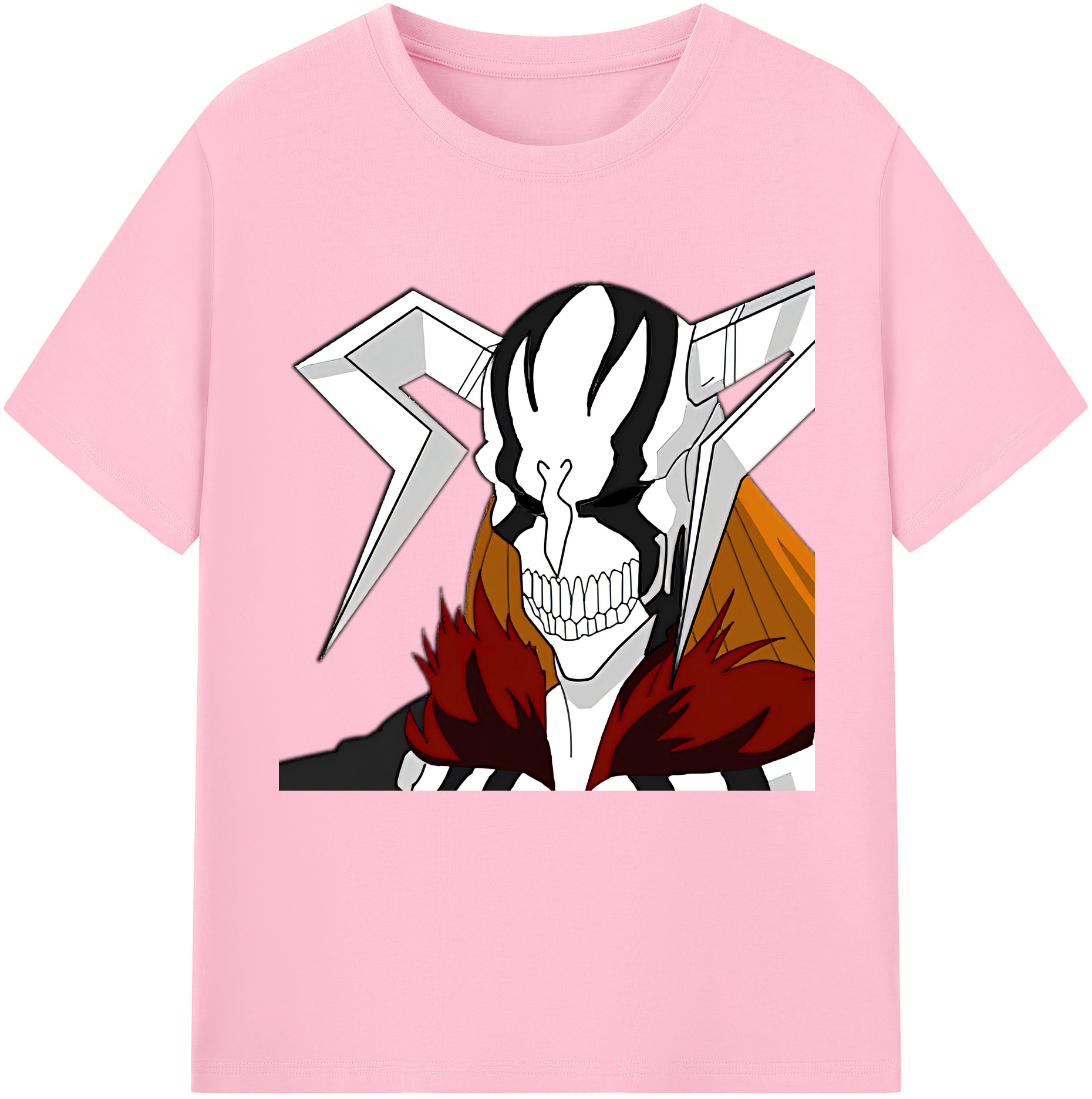 （画像用） ブリーチ 黒崎一護（くろさき いちご）BLEACH Kurosaki Ichigo 綿100％半袖Tシャツ（フロントプリント）