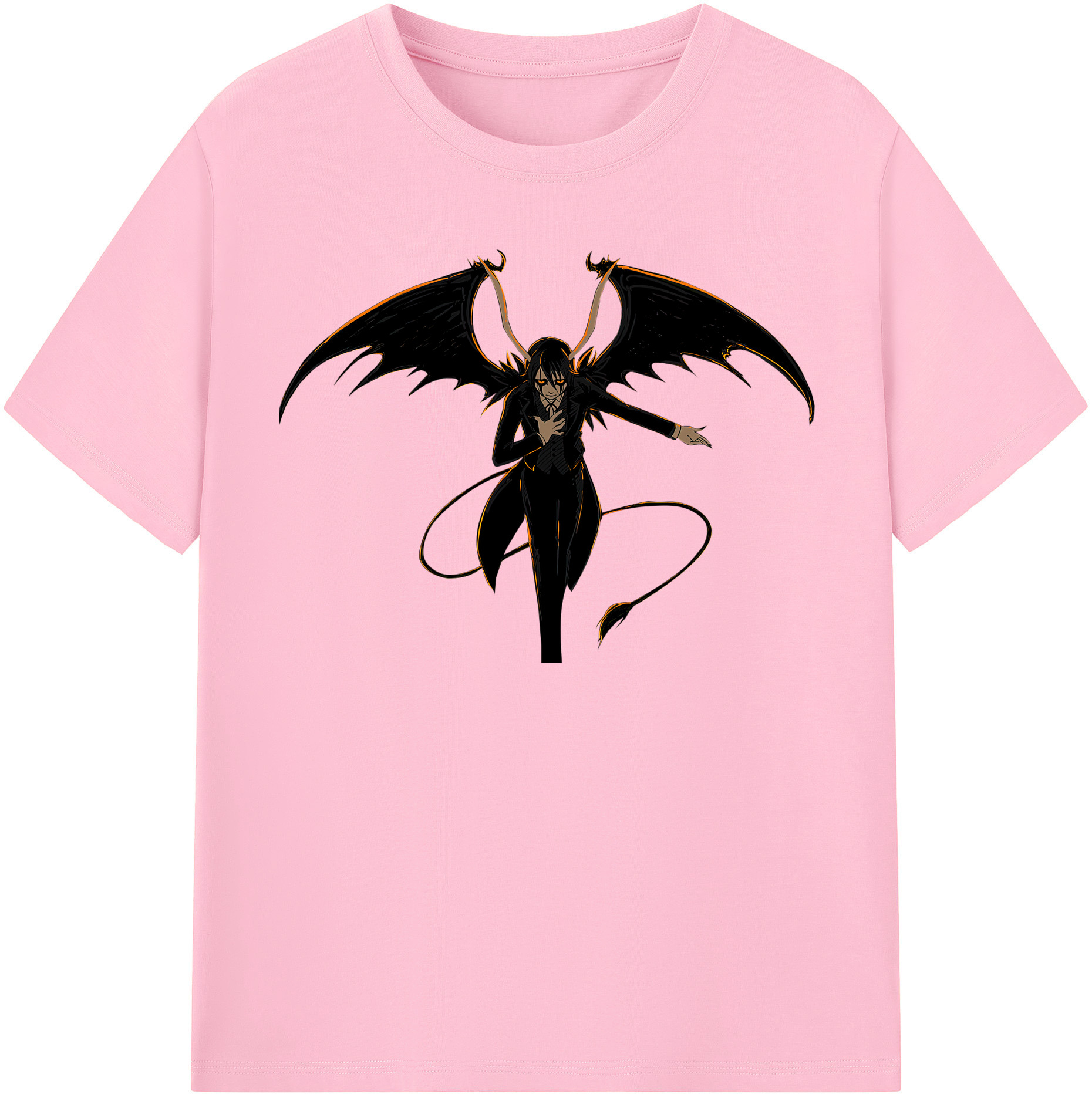 （画像用） ブリーチ ウルキオラ·シファー BLEACH Ulquiorra cifer 綿100％半袖Tシャツ（フロントプリント）