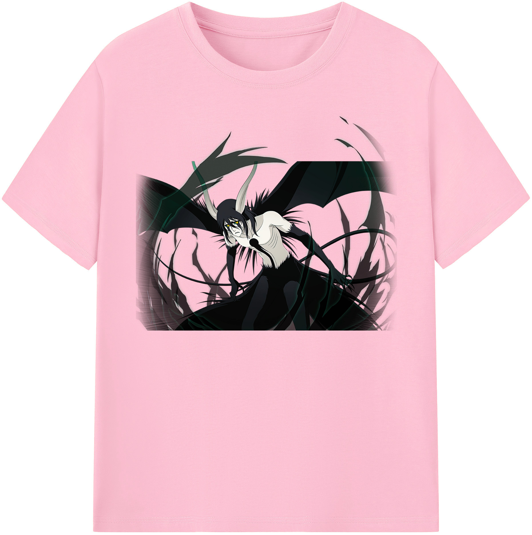 （画像用） ブリーチ ウルキオラ·シファー BLEACH Ulquiorra cifer 綿100％半袖Tシャツ（フロントプリント）