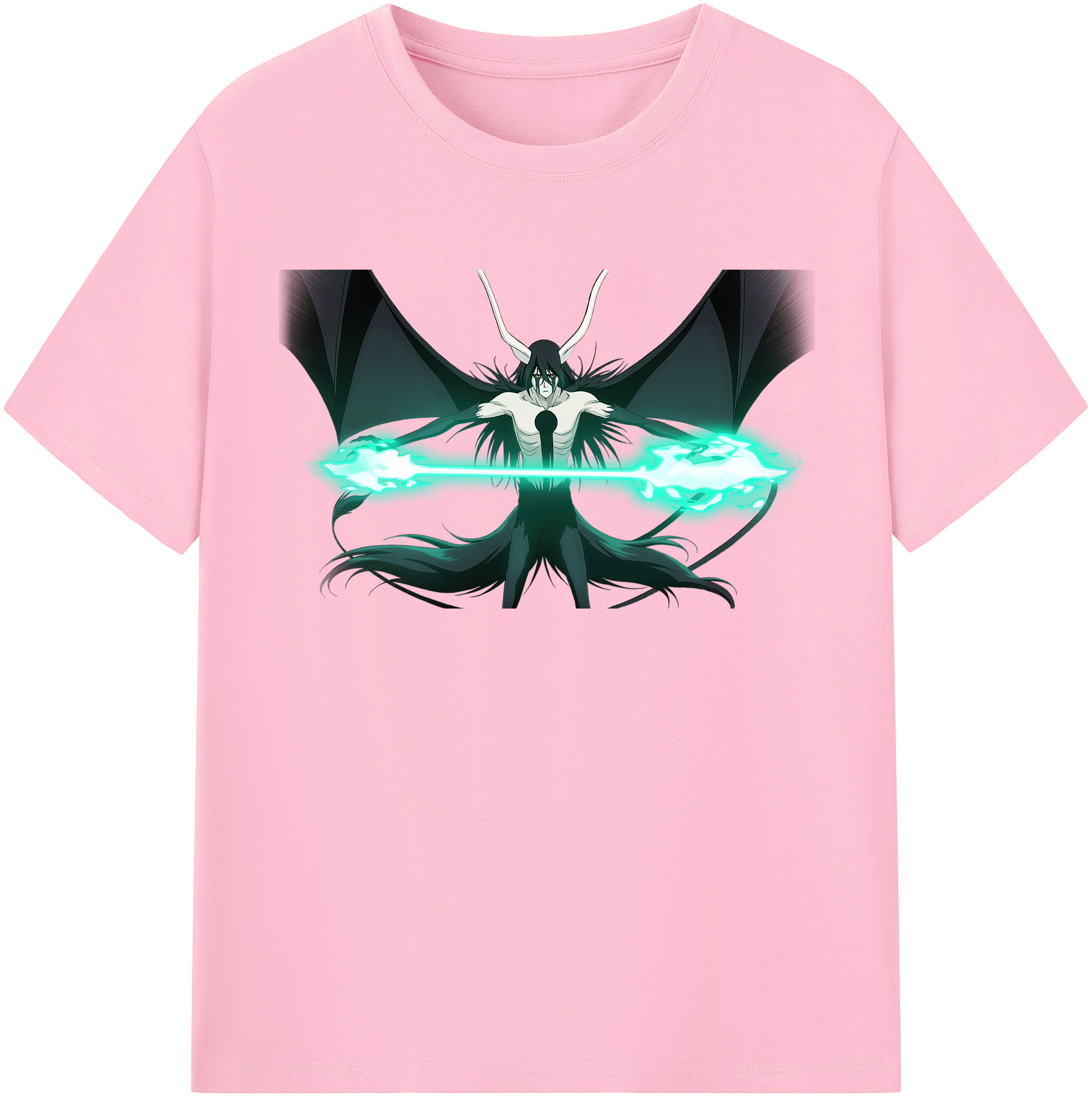 （画像用） ブリーチ ウルキオラ·シファー BLEACH Ulquiorra cifer 綿100％半袖Tシャツ（フロントプリント）
