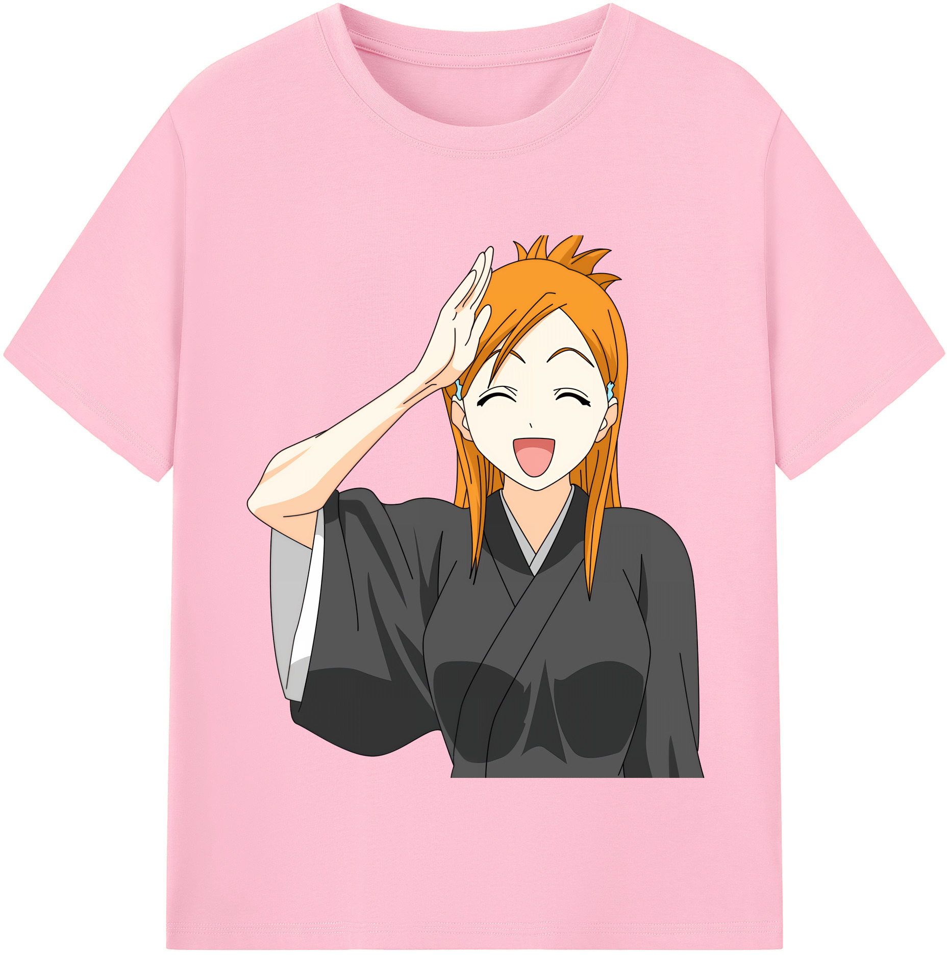 （画像用） ブリーチ 井上織姫（いのうえおりひめ） BLEACH Inoue Orihime 綿100％半袖Tシャツ（フロントプリント）