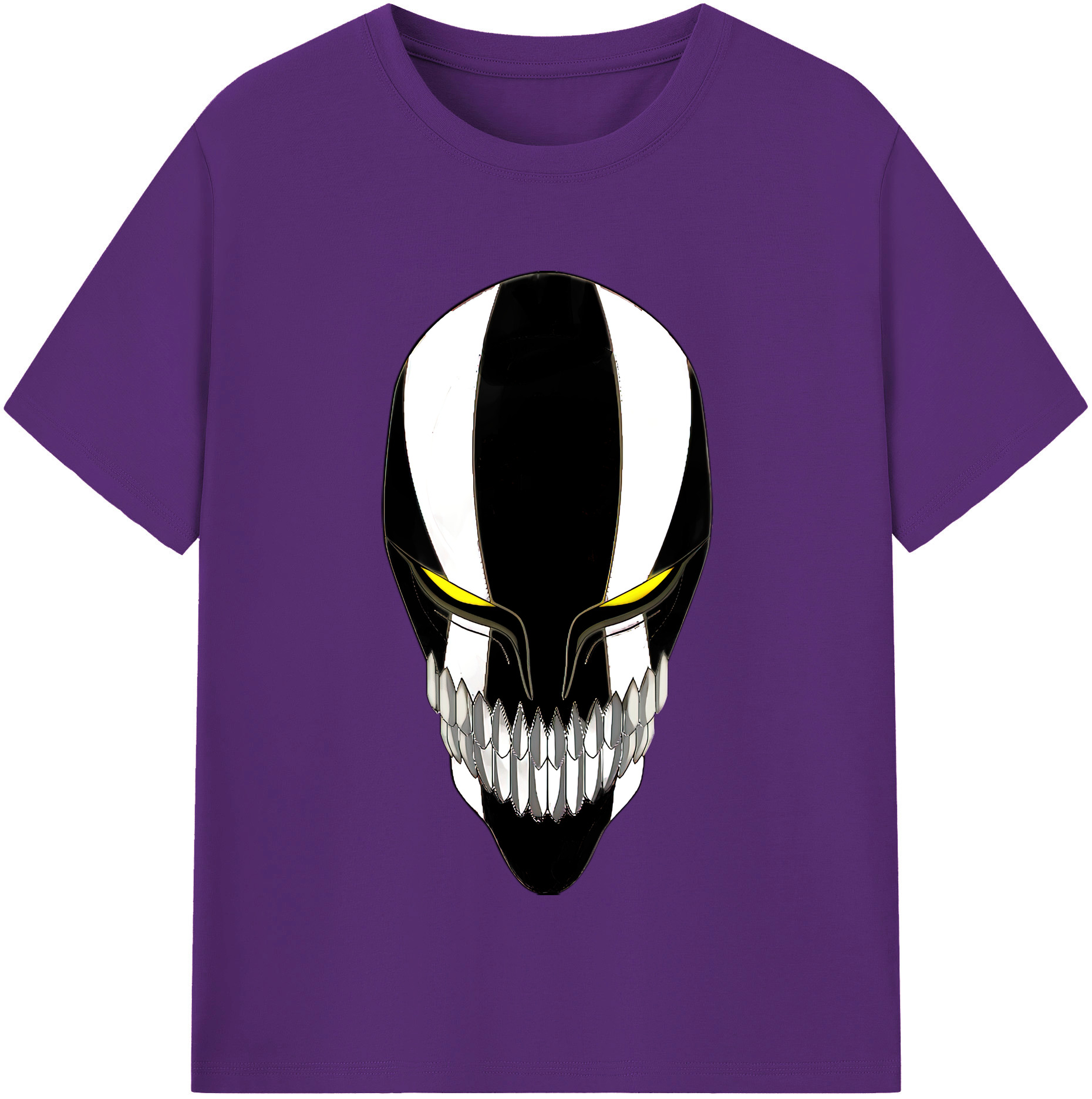 （画像用） ブリーチ 黒崎一護（くろさき いちご）BLEACH Kurosaki Ichigo 綿100％半袖Tシャツ（フロントプリント）