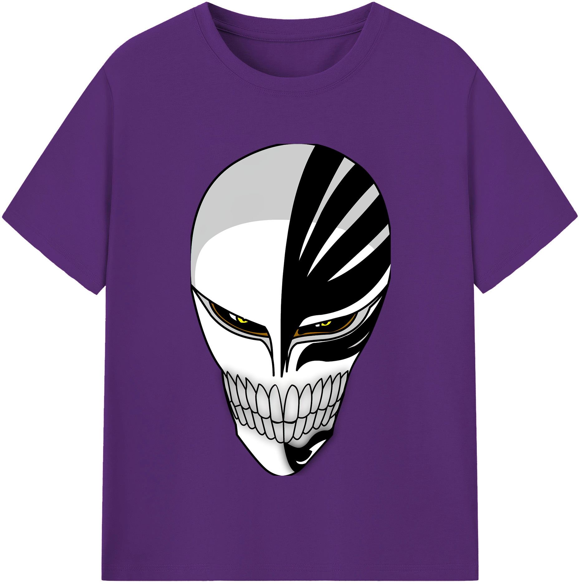 （画像用） ブリーチ 黒崎一護（くろさき いちご）BLEACH Kurosaki Ichigo 綿100％半袖Tシャツ（フロントプリント）