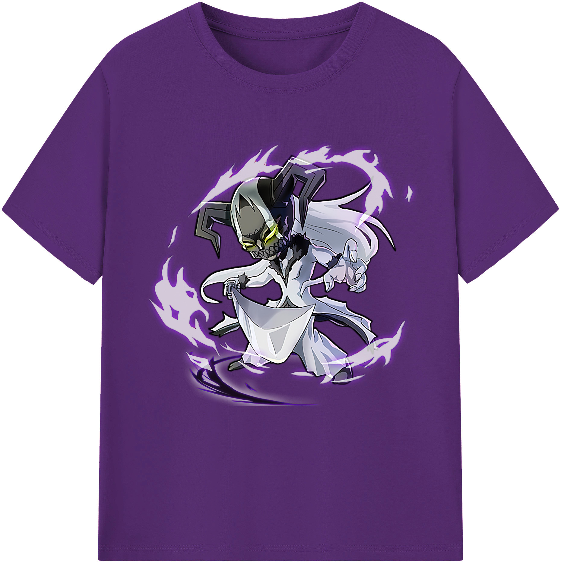 （画像用） ブリーチ 黒崎一護（くろさき いちご）BLEACH Kurosaki Ichigo 綿100％半袖Tシャツ（フロントプリント）