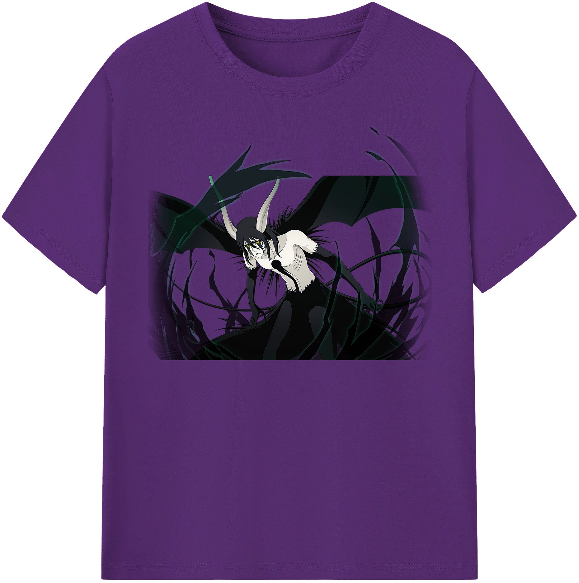 （画像用） ブリーチ ウルキオラ·シファー BLEACH Ulquiorra cifer 綿100％半袖Tシャツ（フロントプリント）