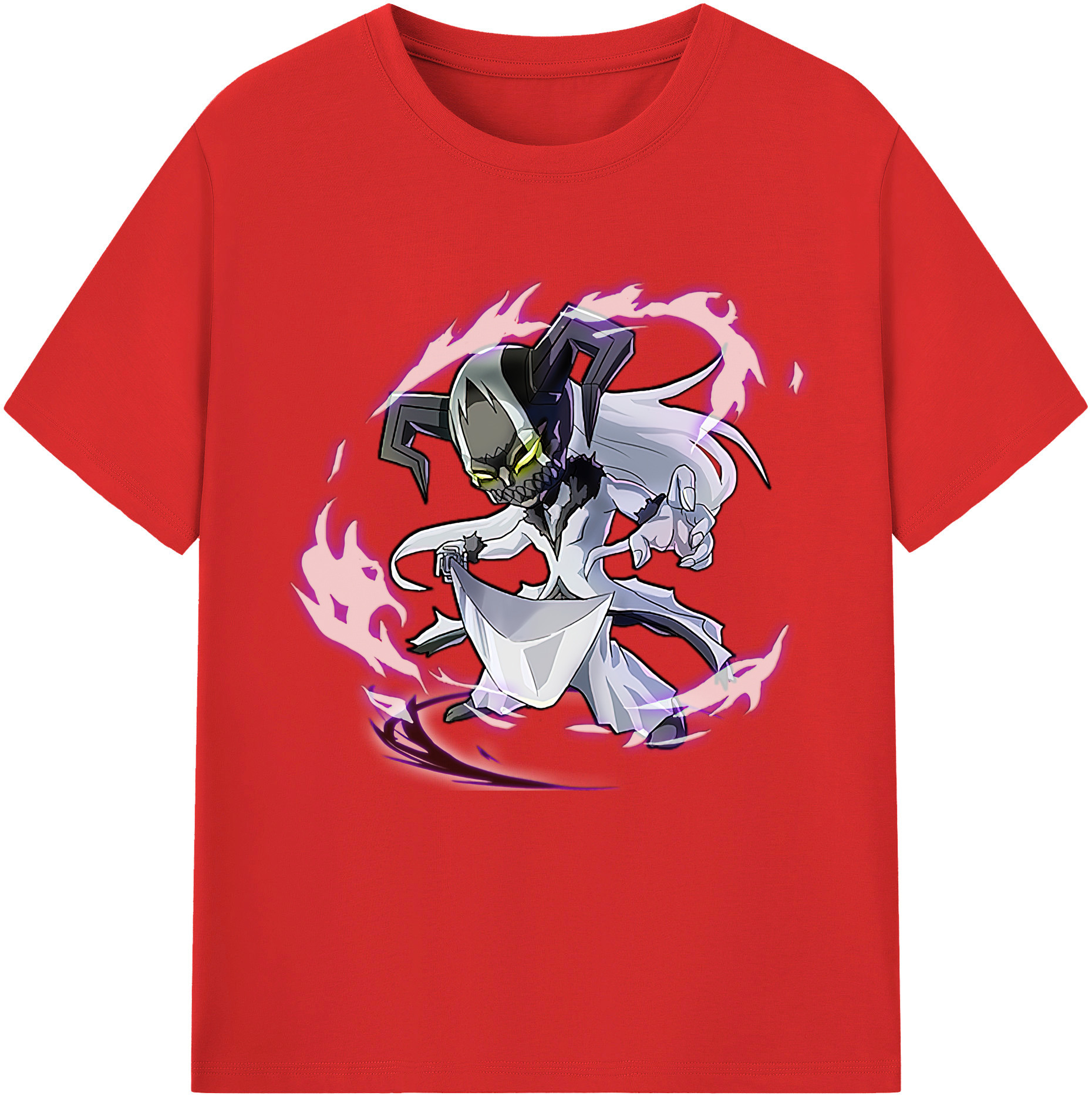 （画像用） ブリーチ 黒崎一護（くろさき いちご）BLEACH Kurosaki Ichigo 綿100％半袖Tシャツ（フロントプリント）