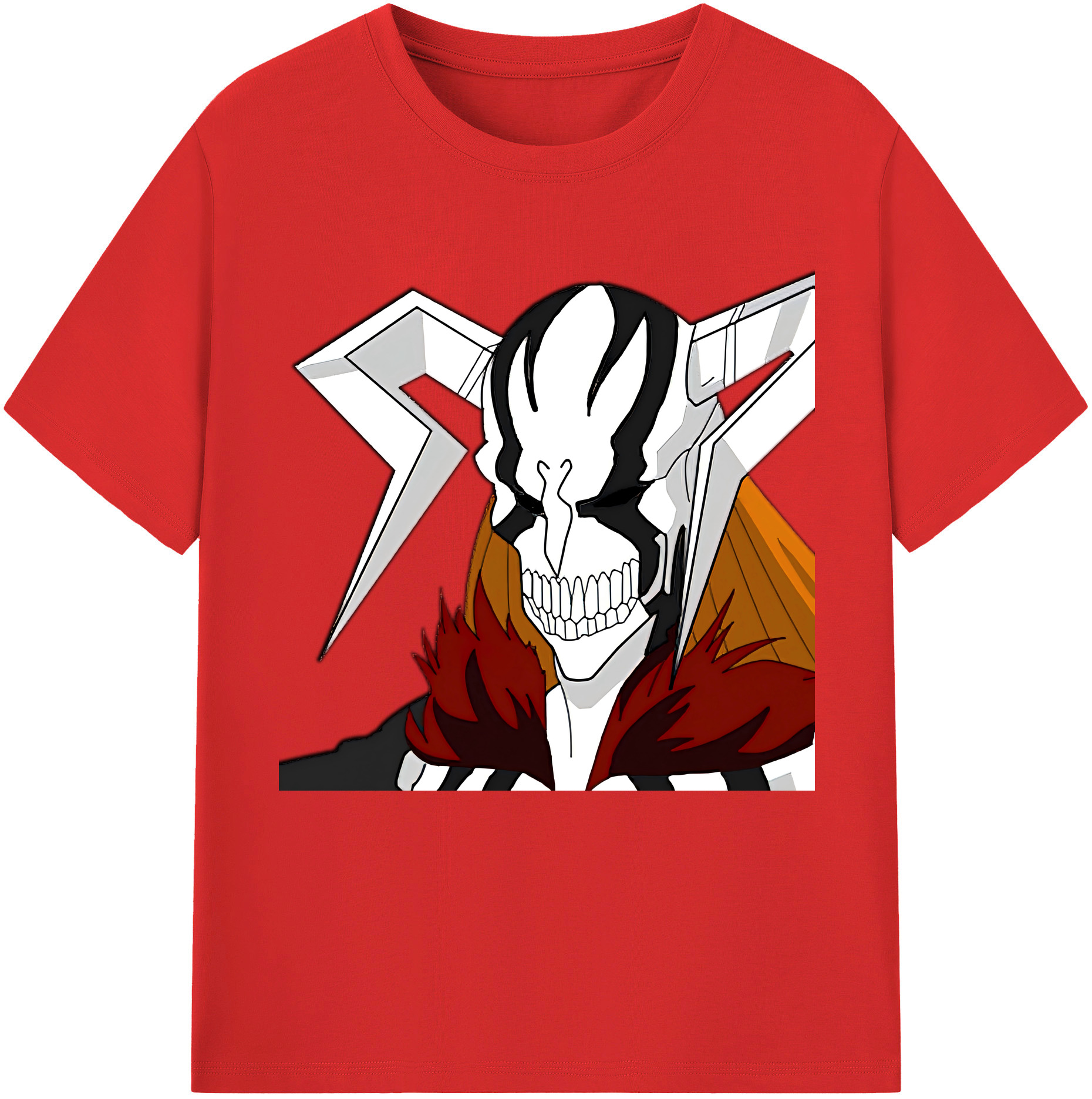 （画像用） ブリーチ 黒崎一護（くろさき いちご）BLEACH Kurosaki Ichigo 綿100％半袖Tシャツ（フロントプリント）