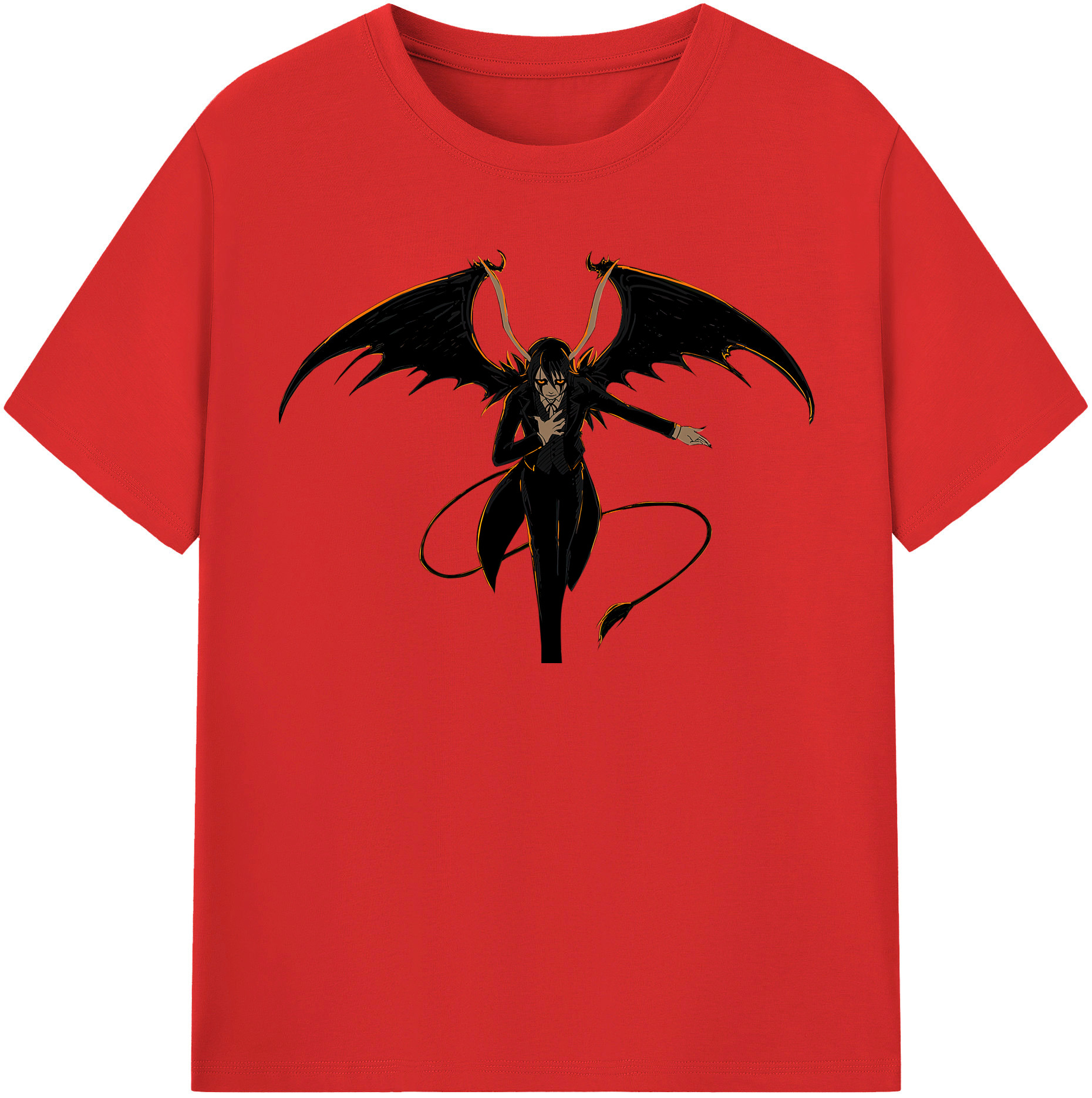 （画像用） ブリーチ ウルキオラ·シファー BLEACH Ulquiorra cifer 綿100％半袖Tシャツ（フロントプリント）