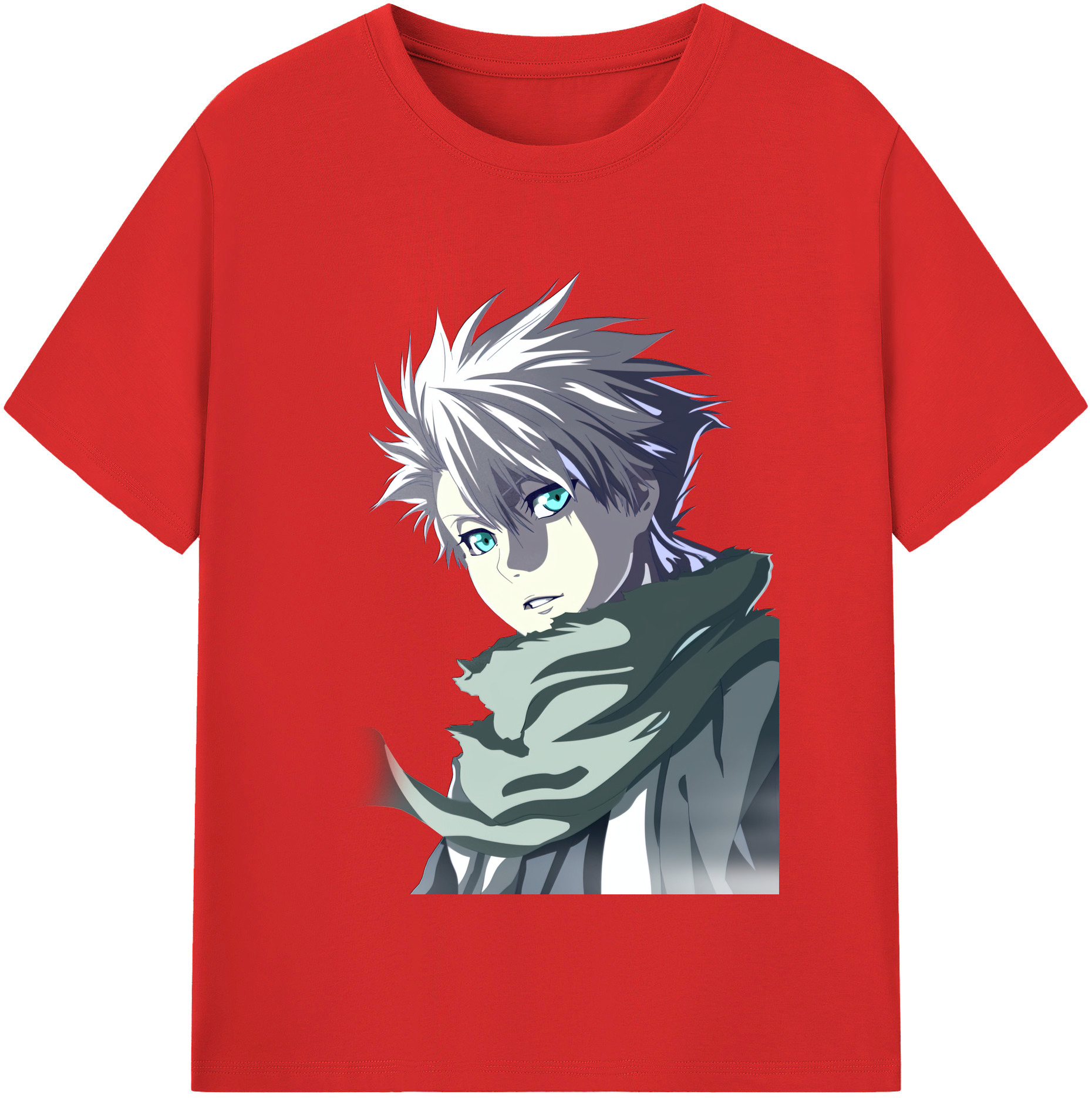 （画像用） ブリーチ 日番谷冬獅郎（ひつがや とうしろう） BLEACH Hitsugaya Toushirou 綿100％半袖Tシャツ（フロントプリント）