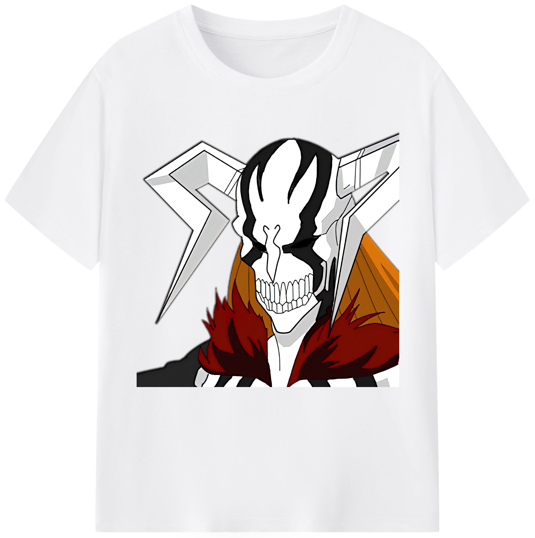 （画像用） ブリーチ 黒崎一護（くろさき いちご）BLEACH Kurosaki Ichigo 綿100％半袖Tシャツ（フロントプリント）