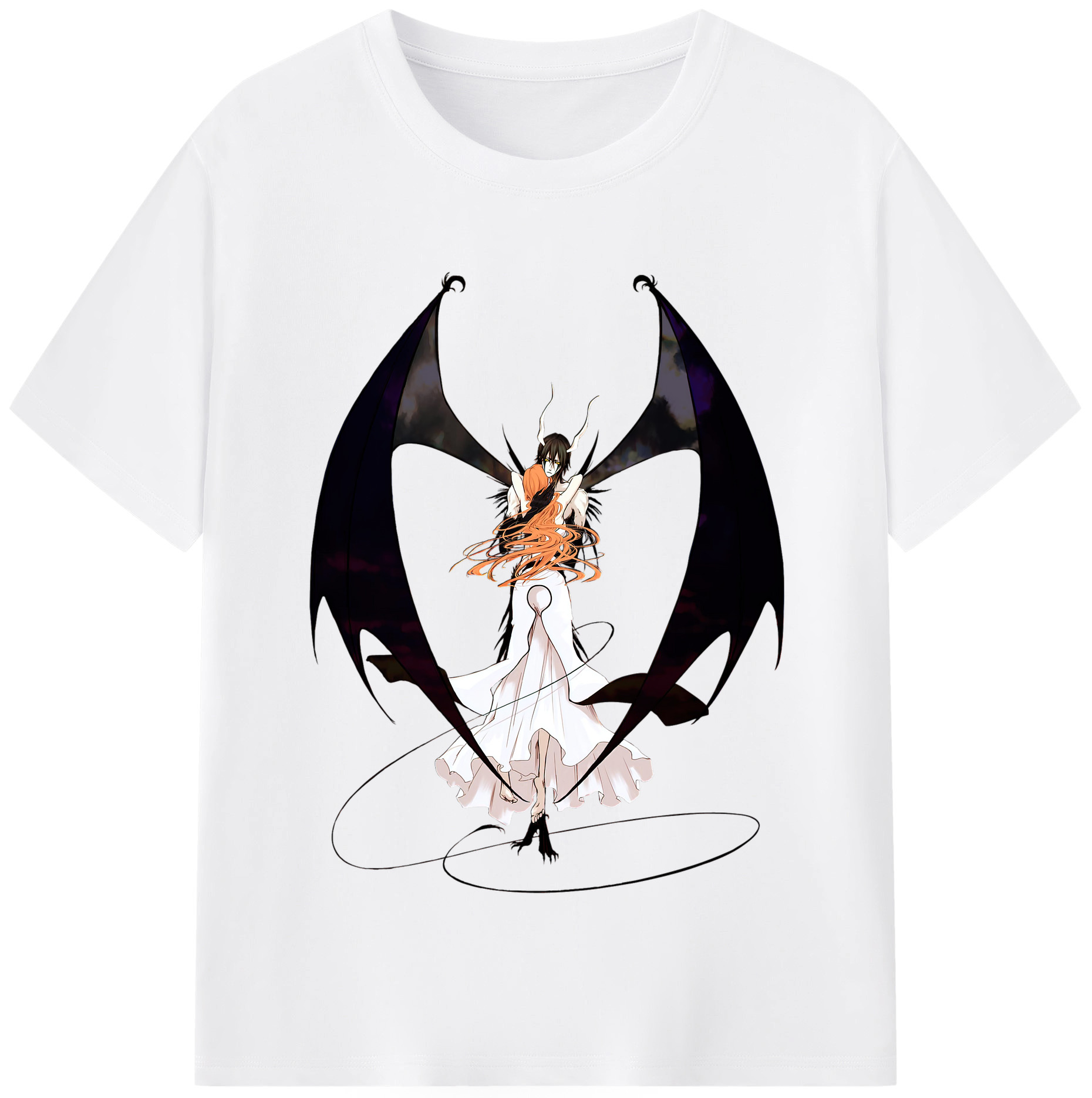 （画像用） ブリーチ ウルキオラ·シファー BLEACH Ulquiorra cifer 綿100％半袖Tシャツ（フロントプリント）