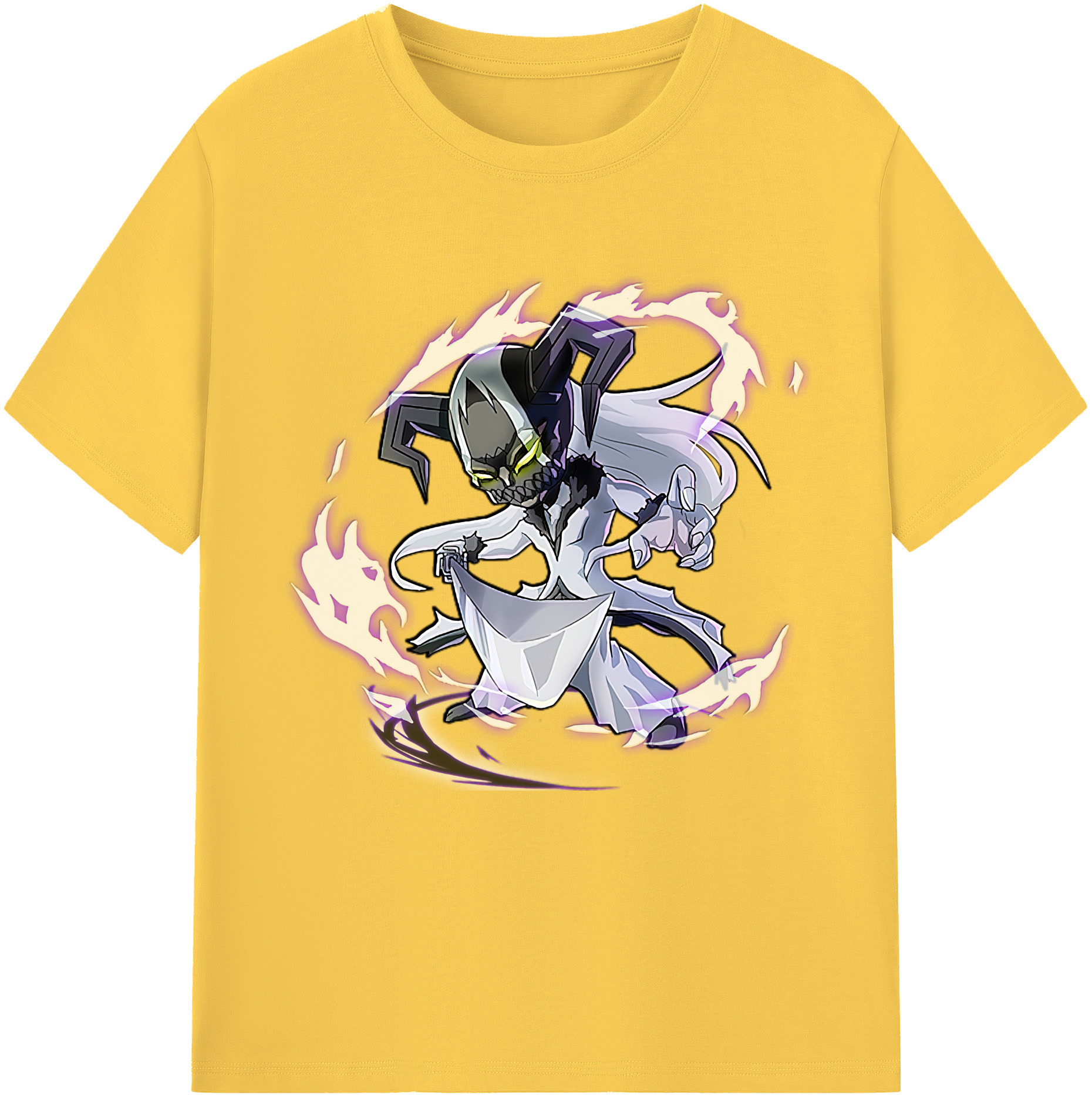 （画像用） ブリーチ 黒崎一護（くろさき いちご）BLEACH Kurosaki Ichigo 綿100％半袖Tシャツ（フロントプリント）